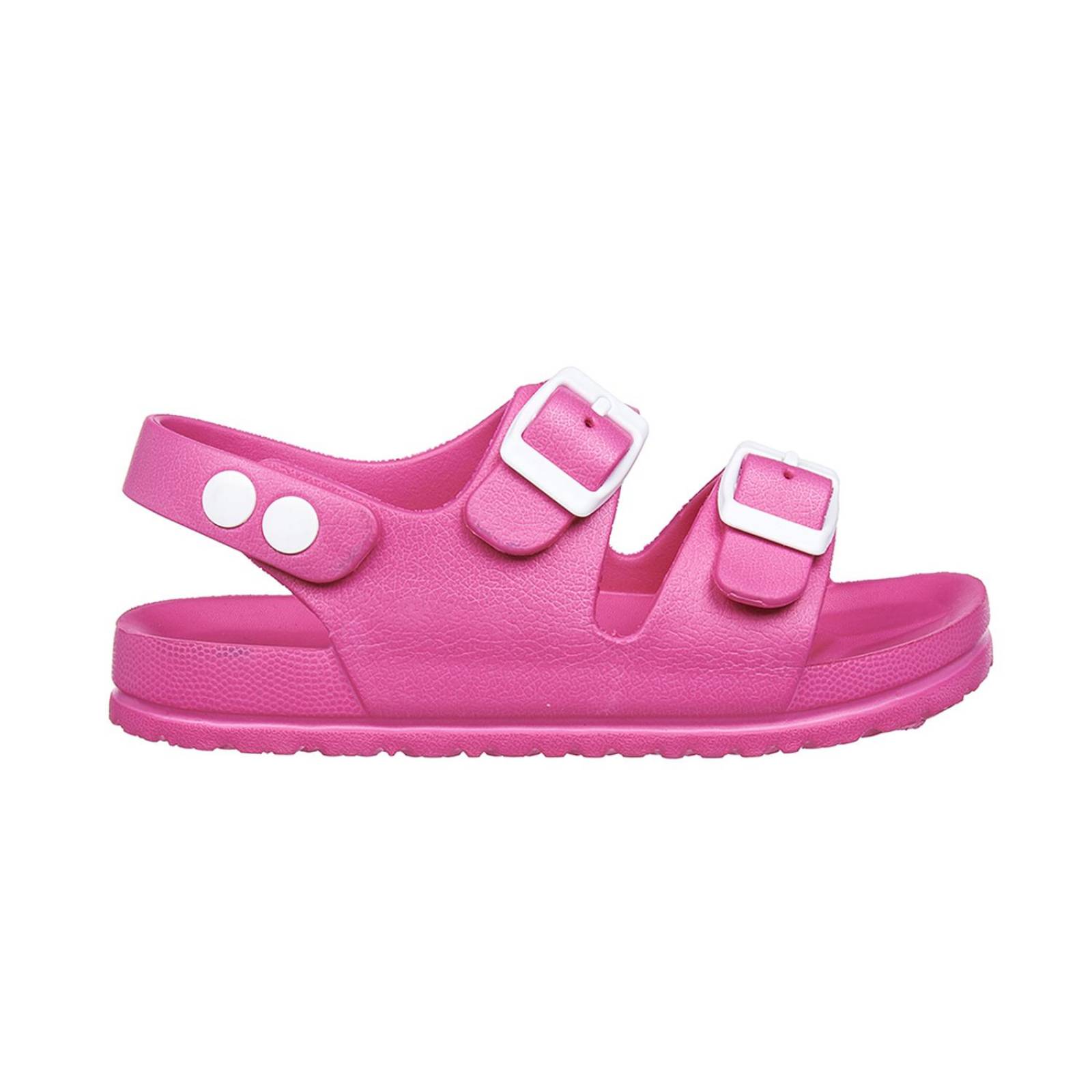 Sandalias Para Niñas Con Hebillas Fiusha Plástico Casuales 