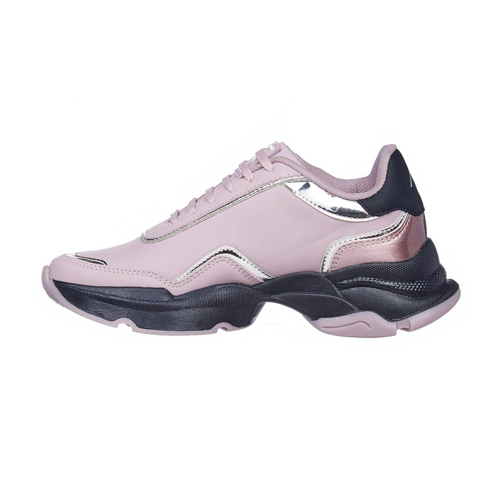 Tenis Con Plataforma Para Mujer Tipo Piel Urbanos 