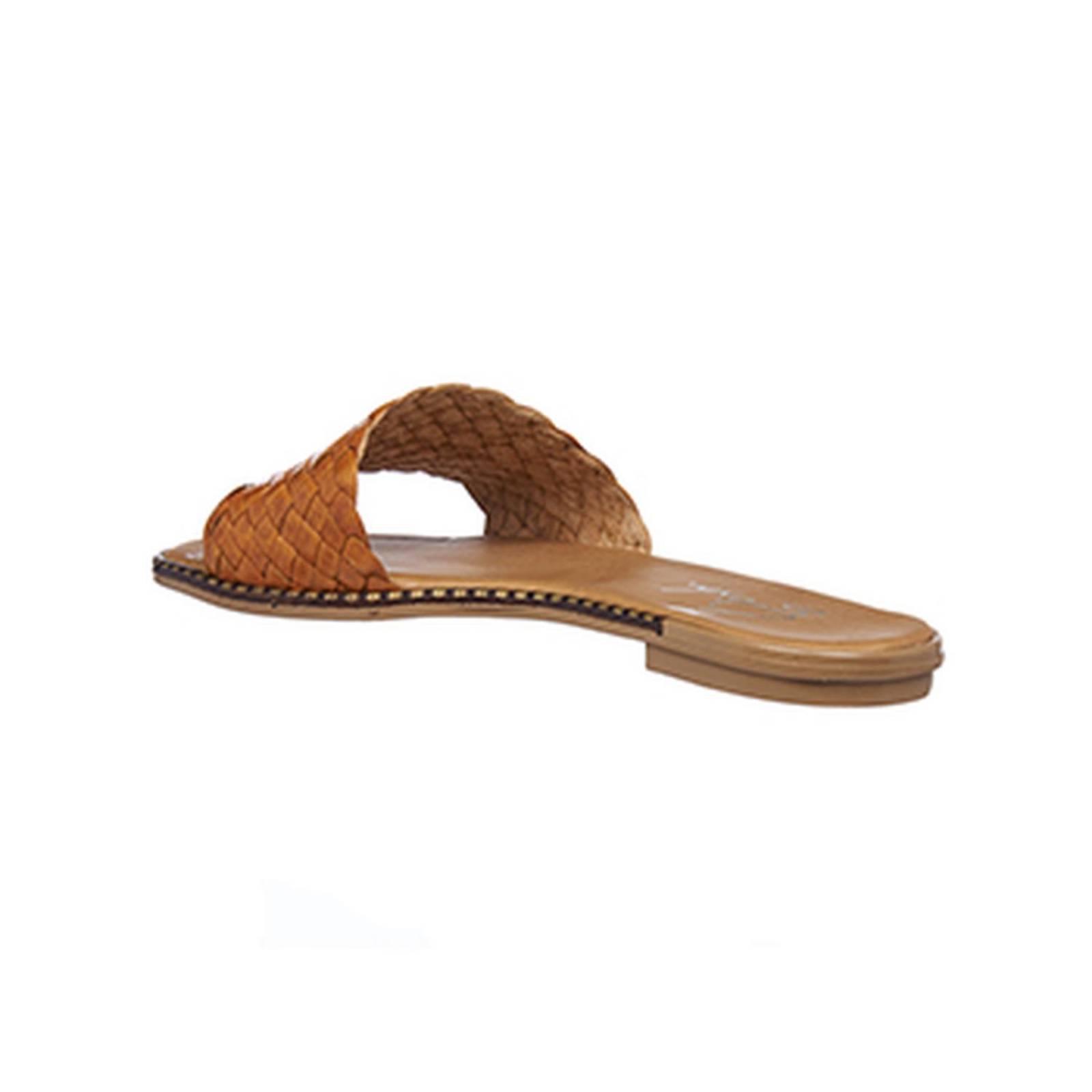 Sandalias Slide Mujer Juvenil Moda Tipo Artesanal Comoda 