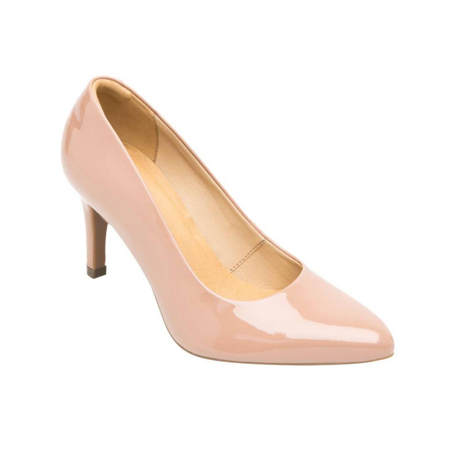 Zapatillas Para Mujer Flexi Estilo 104505 Nude Charol