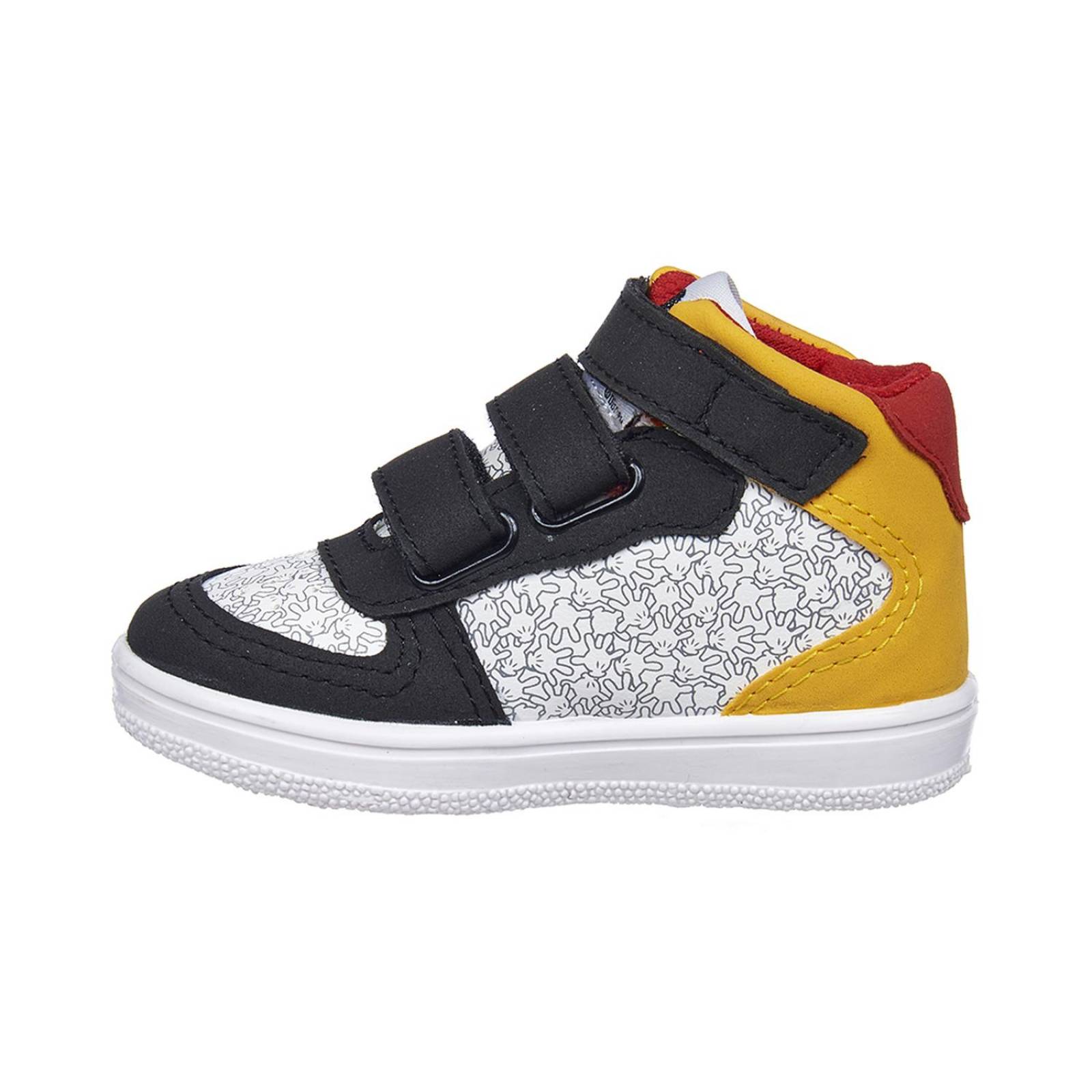 Tenis Para Niños Disney Mickey Mouse Cómodos Con Velcro