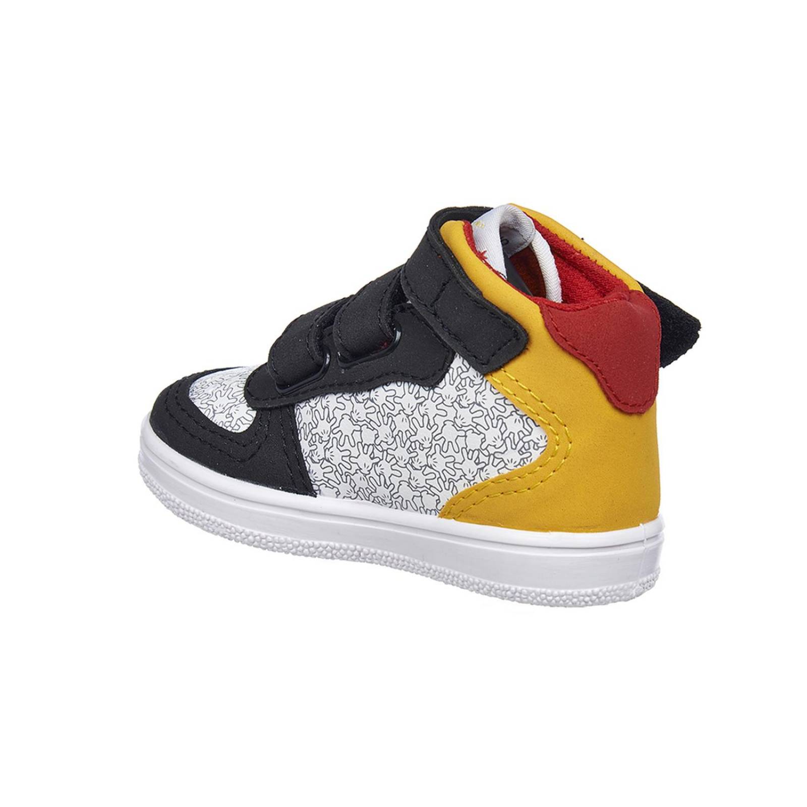 Tenis Para Niños Disney Mickey Mouse Cómodos Con Velcro