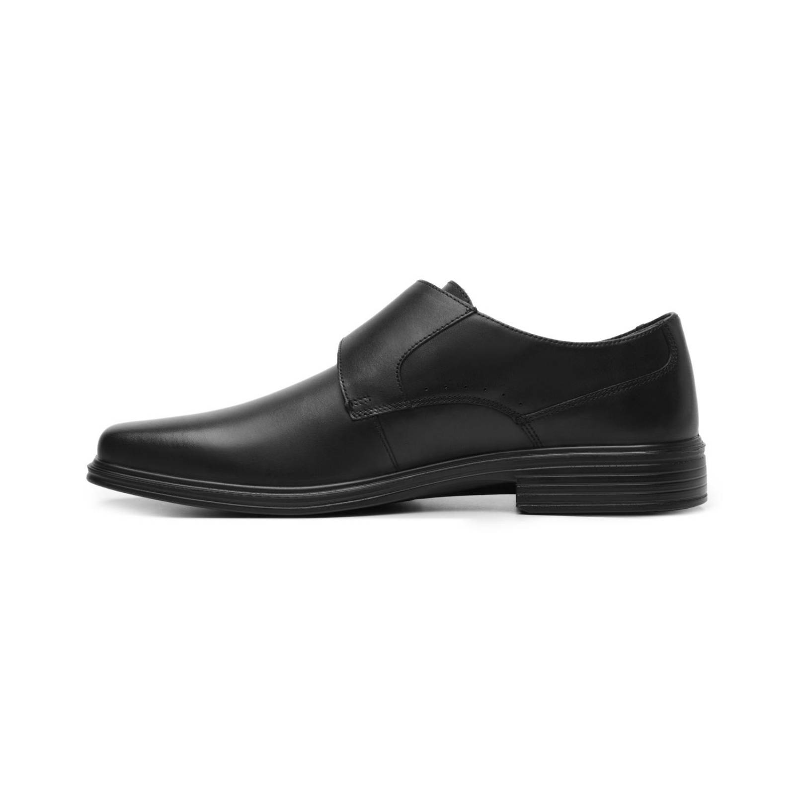 Zapato Flexi Para Hombre Estilo 406408 Negro Formales 