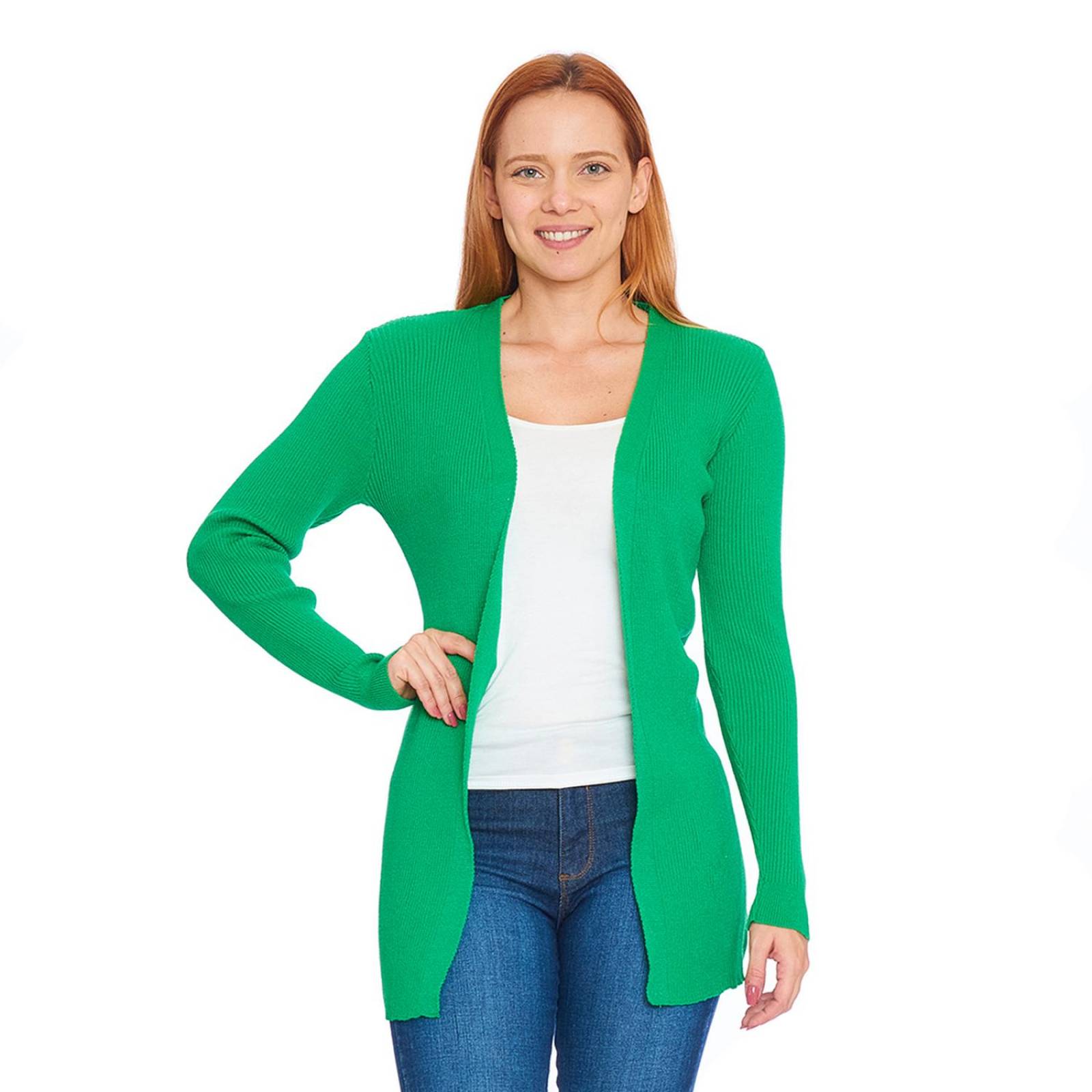 Ensamble Suave Mujer Moda Invierno Casual Verde 