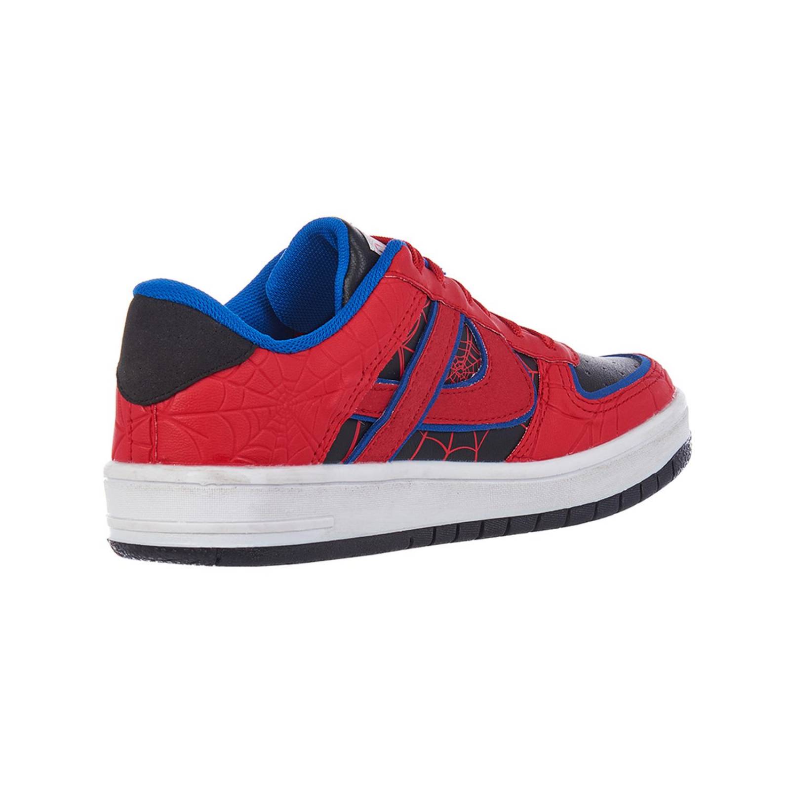 Tenis Panam Juvenil Hombre Casual Basics Spiderman Rojo
