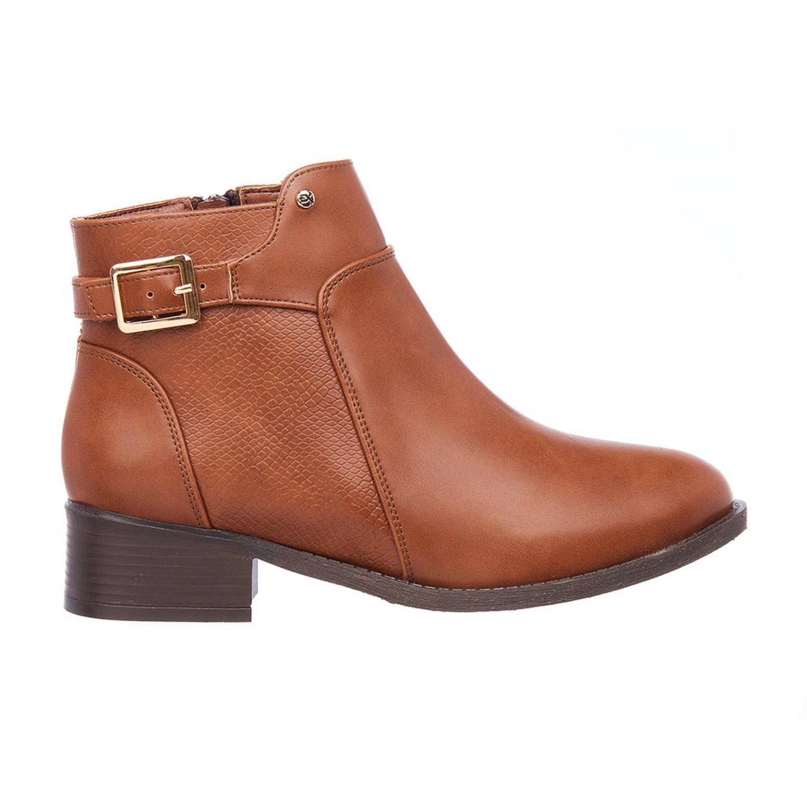 Botines Chelsea Vaqueros Moda Casual Mujer Tacon Bajo 