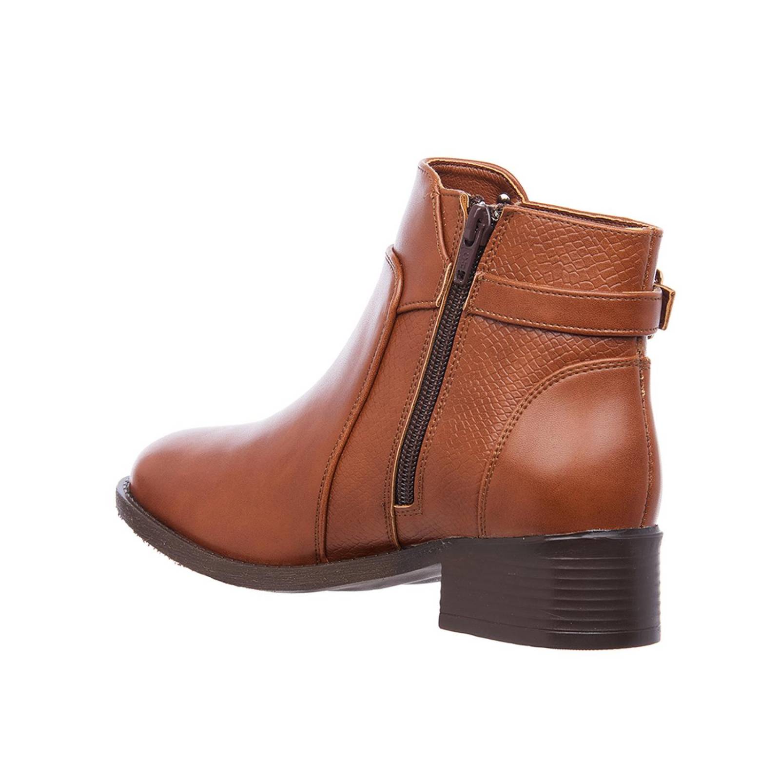 Botines Chelsea Vaqueros Moda Casual Mujer Tacon Bajo 