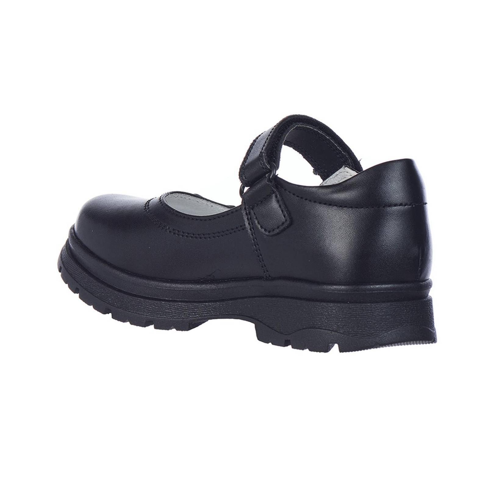 Zapato Casual Escolar Niñas Ajustable Velcro Negros 