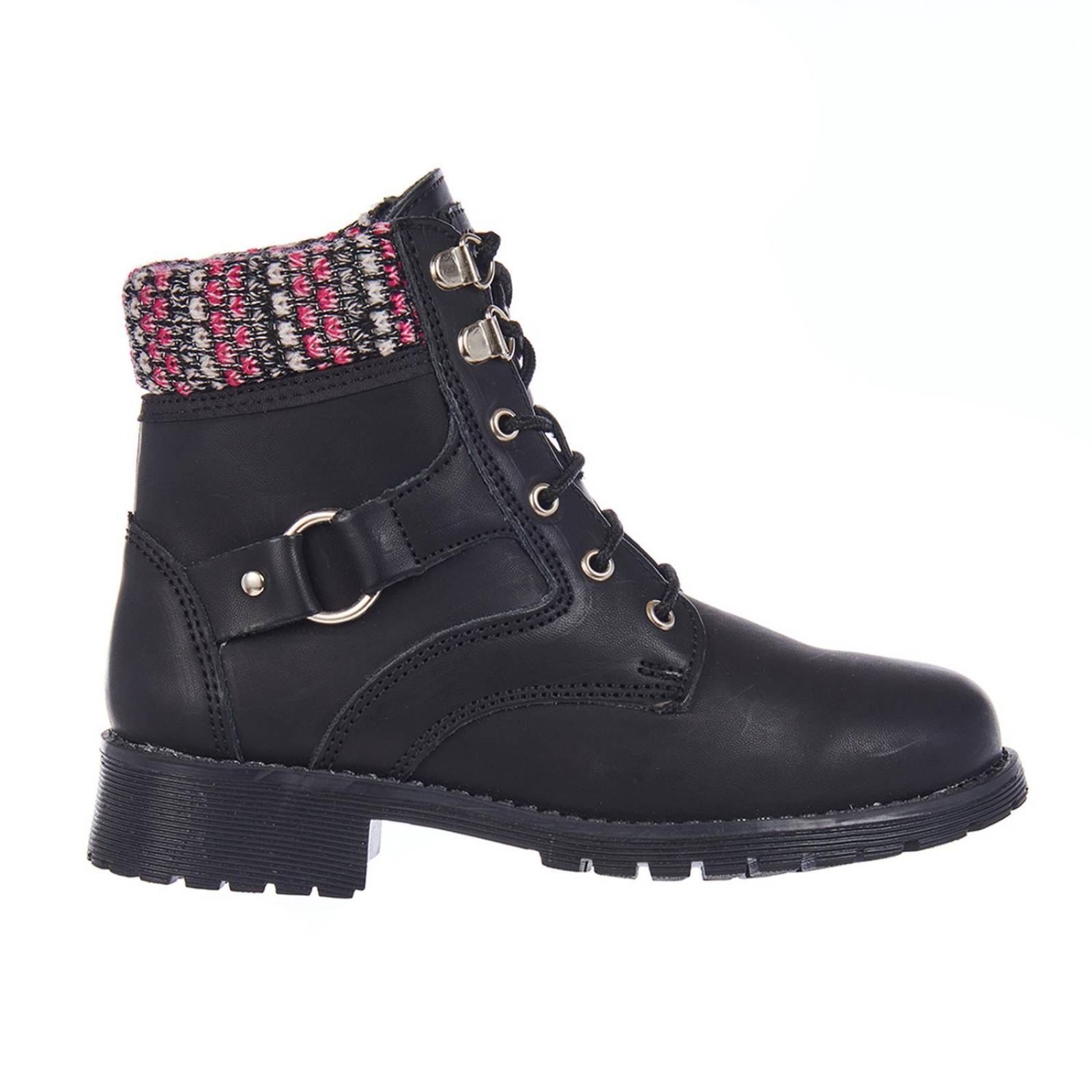 Botas Mujer Moda Otoño Negro Casuales Lisas 