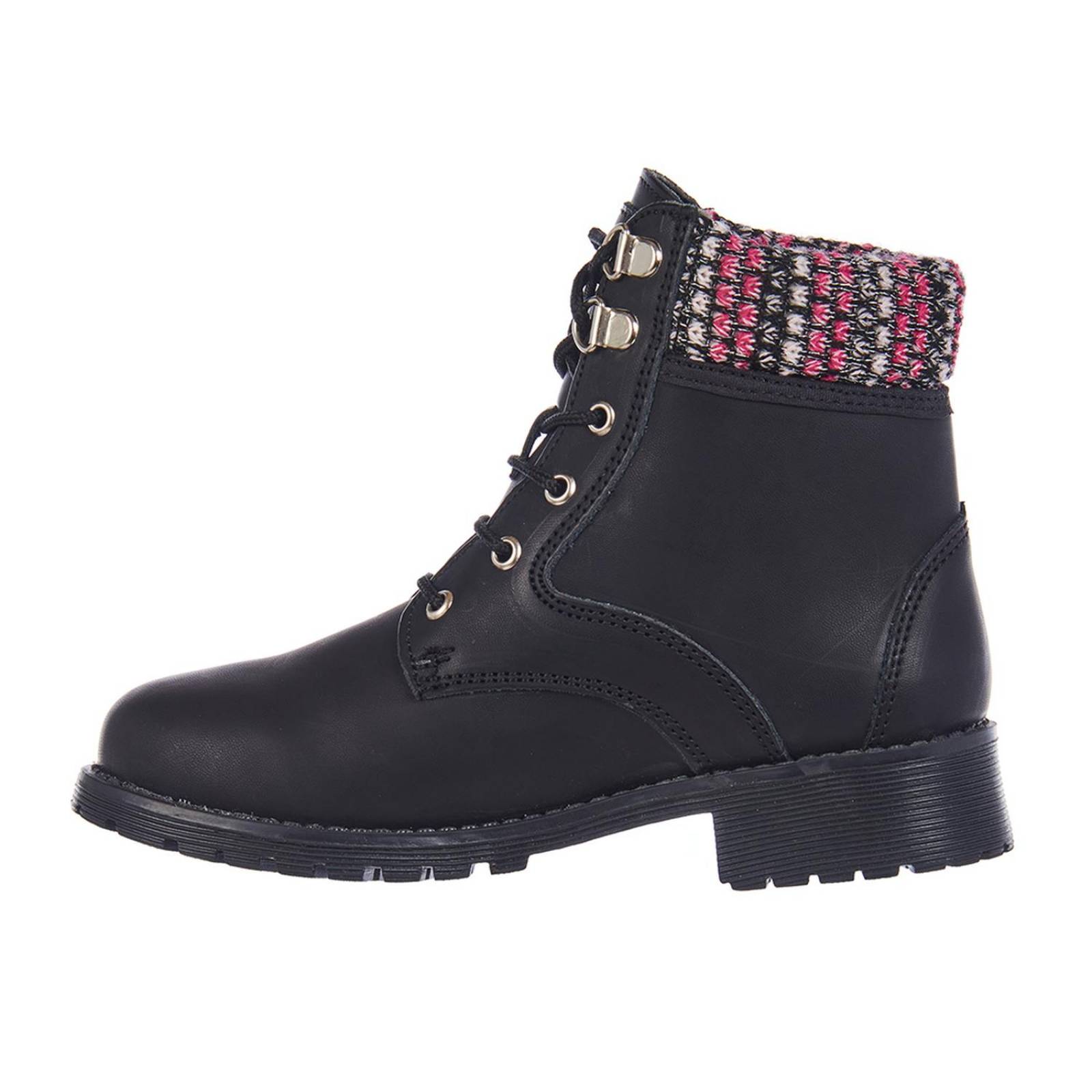 Botas Mujer Moda Otoño Negro Casuales Lisas 