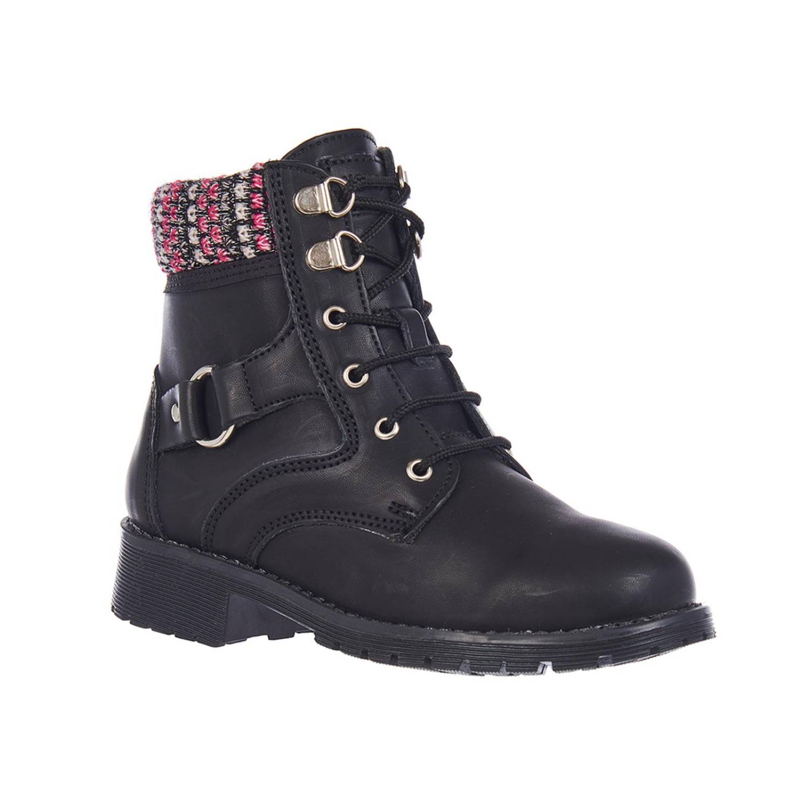 Botas Mujer Moda Otoño Negro Casuales Lisas 