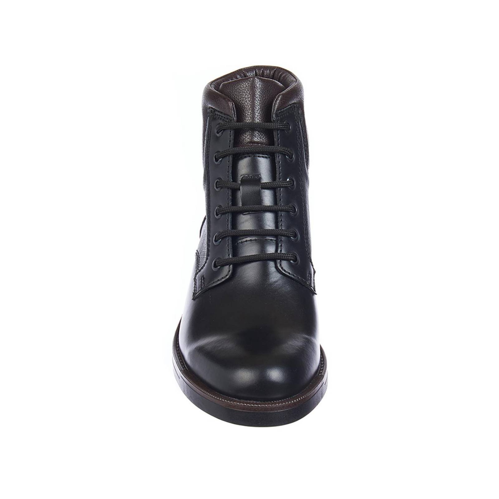Botines Moda Casual Para Hombre Clasicos Piel Color Negro 