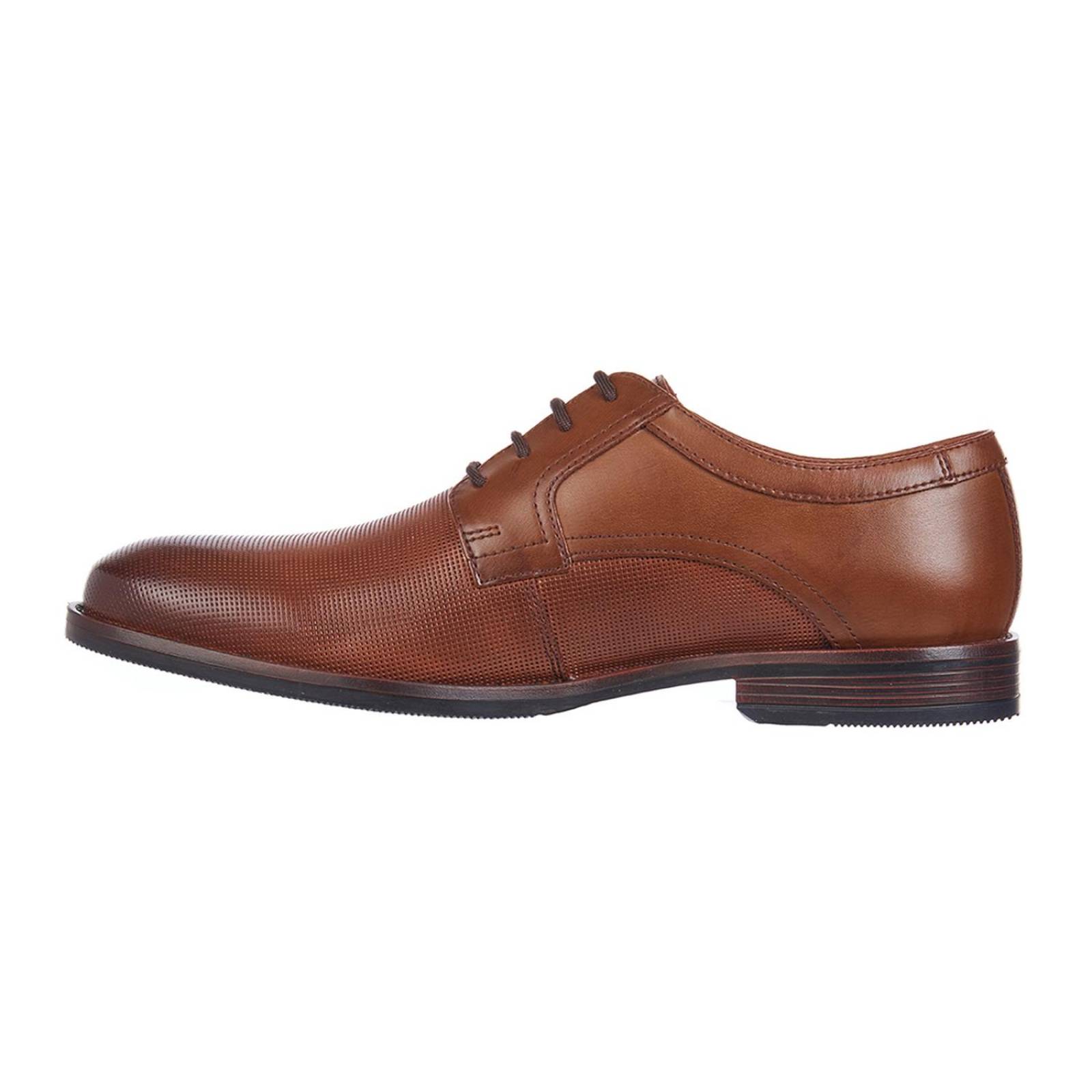 Zapatos Derby Para Hombre Formales Casuales Café 