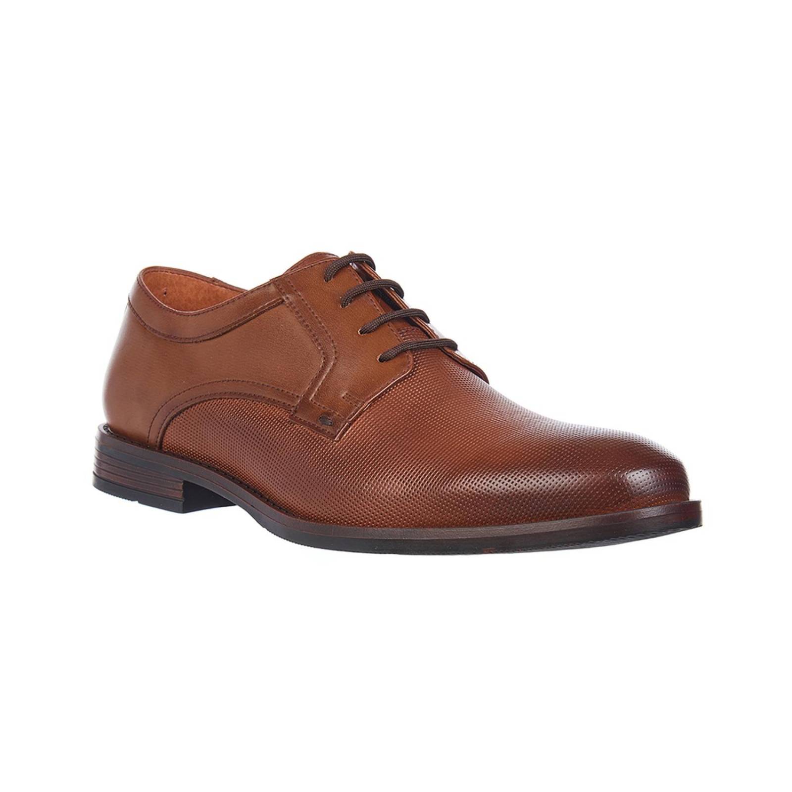 Zapatos Derby Para Hombre Formales Casuales Café 