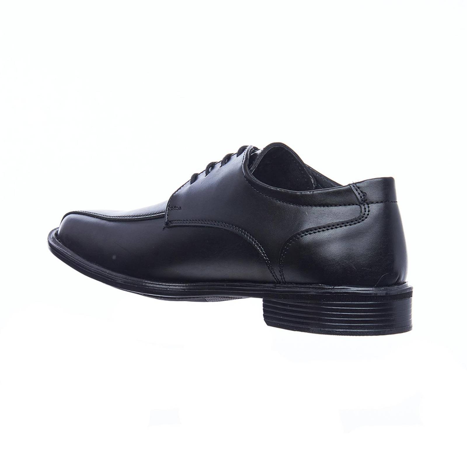 Zapatos Casuales Formales Hombre Negros Con Agujeta 