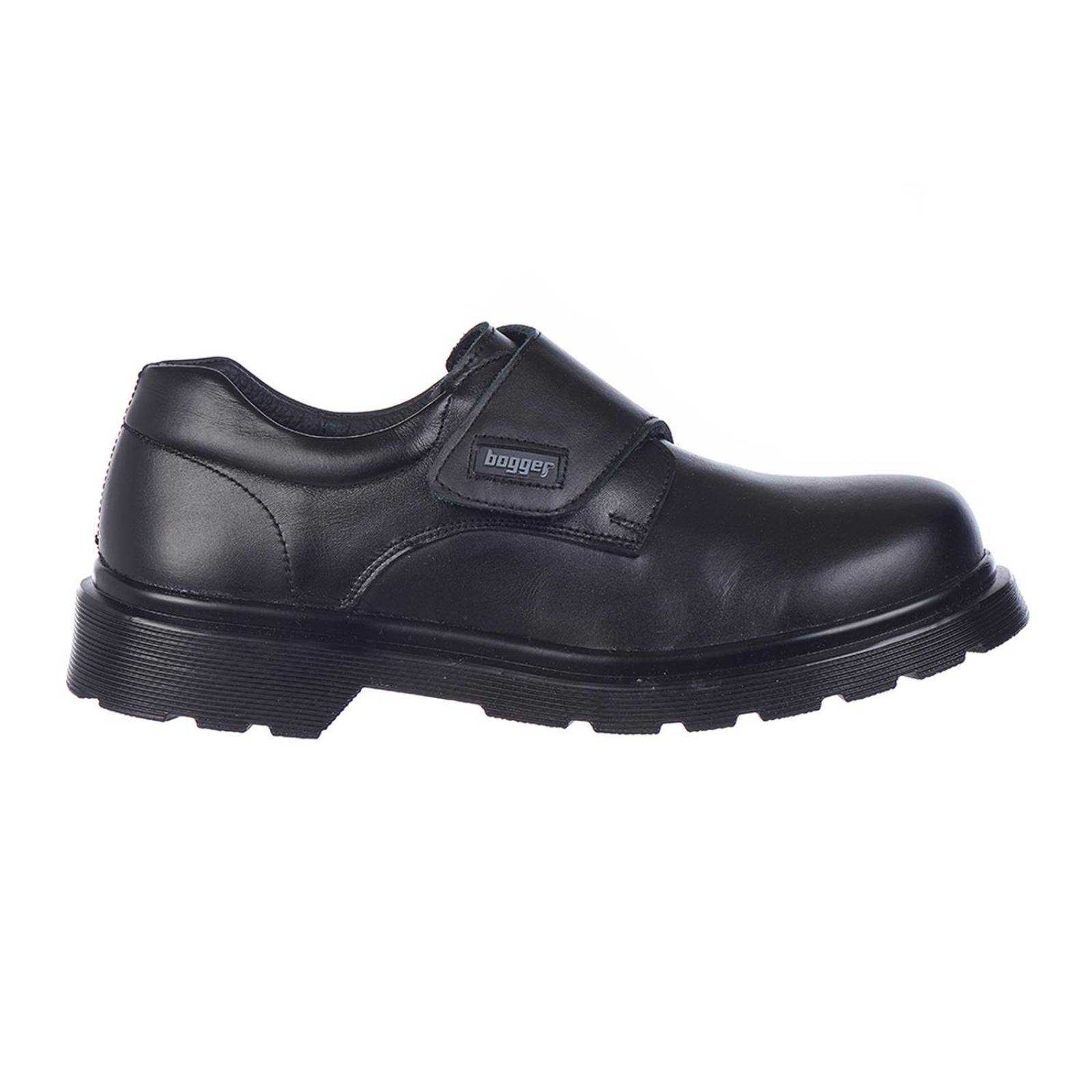 Zapatos Para Niños Casuales Escolares Con Velcro Negros 