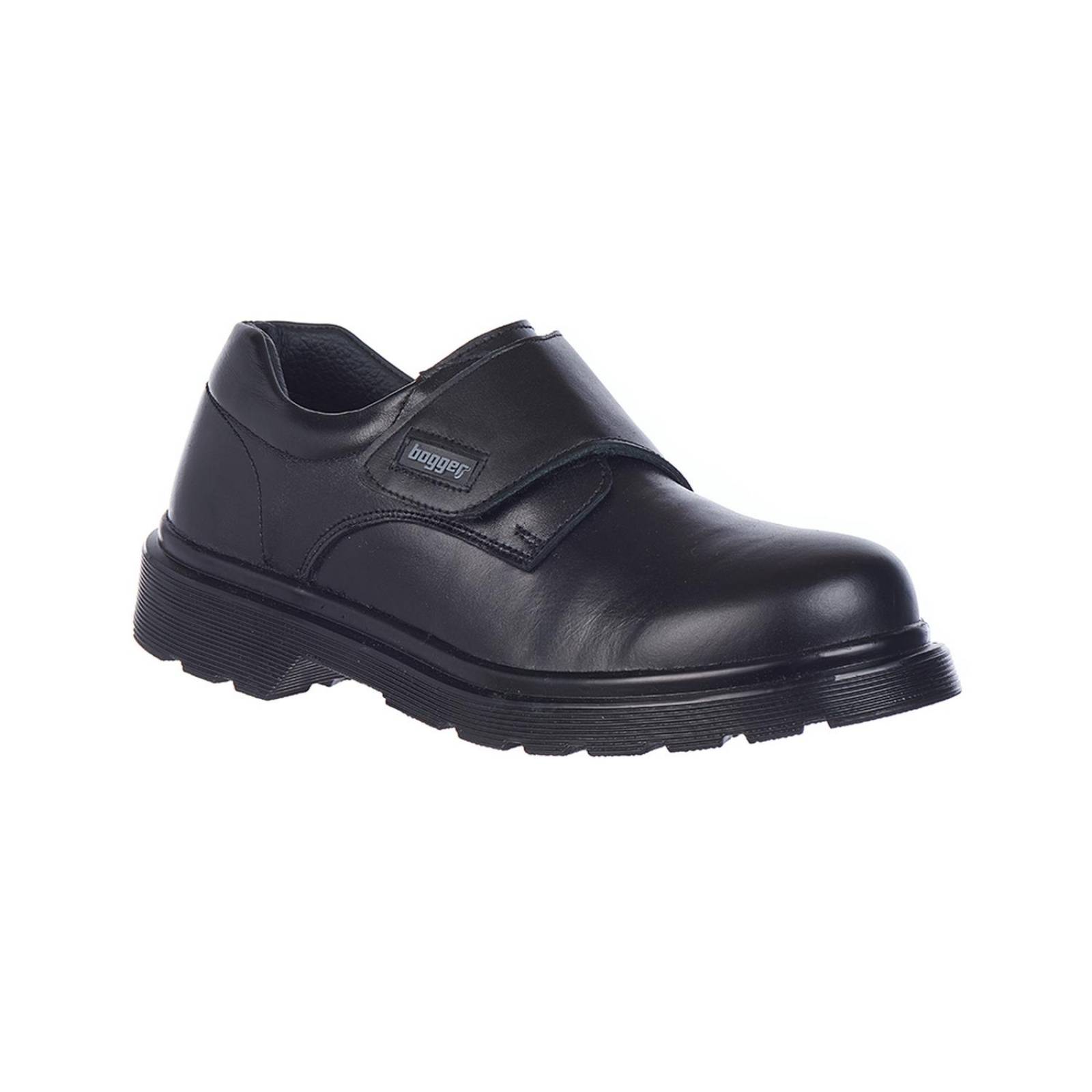 Zapatos Para Niños Casuales Escolares Con Velcro Negros 