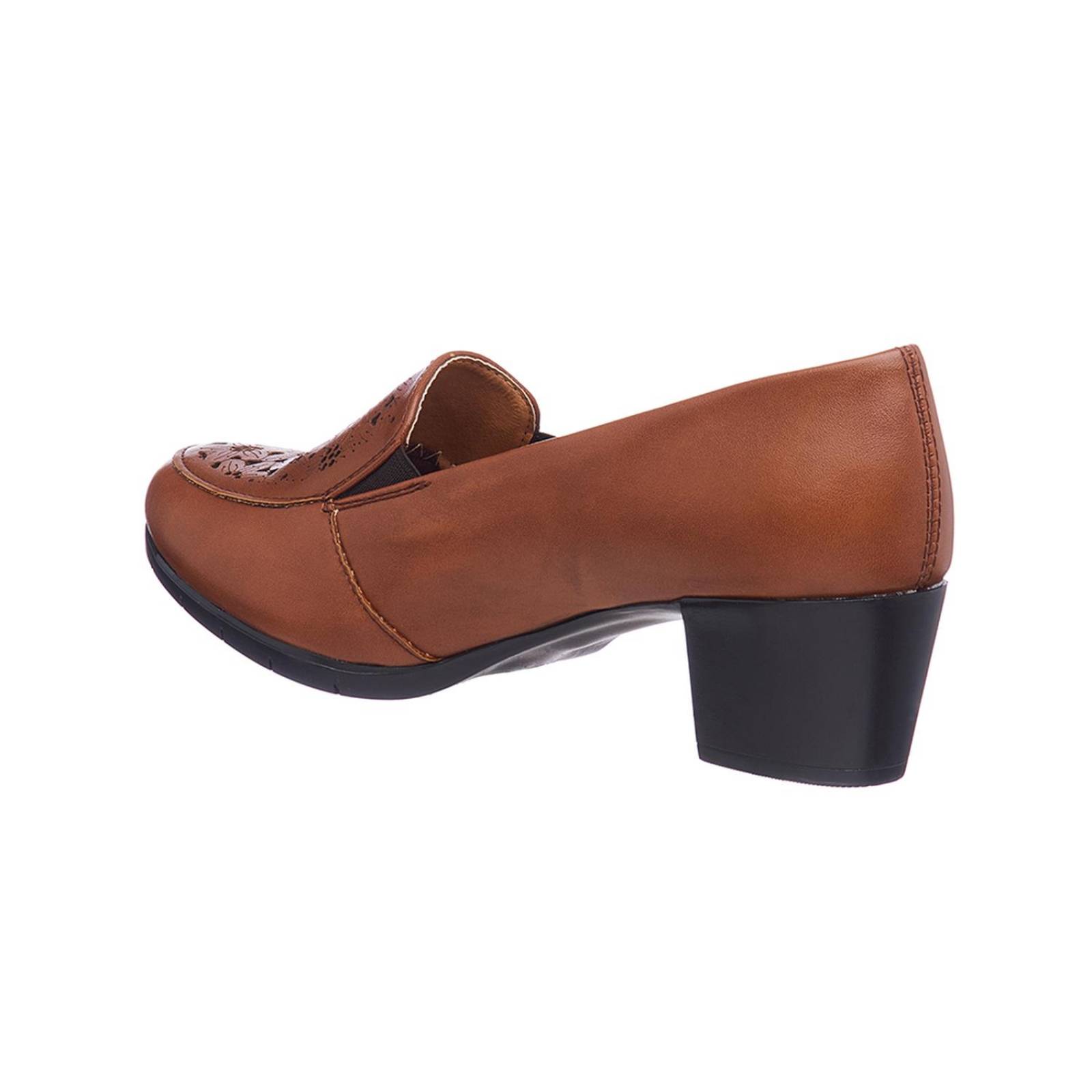 Zapatillas Para Mujer Casuales Formales Tacón Bajo Tan 