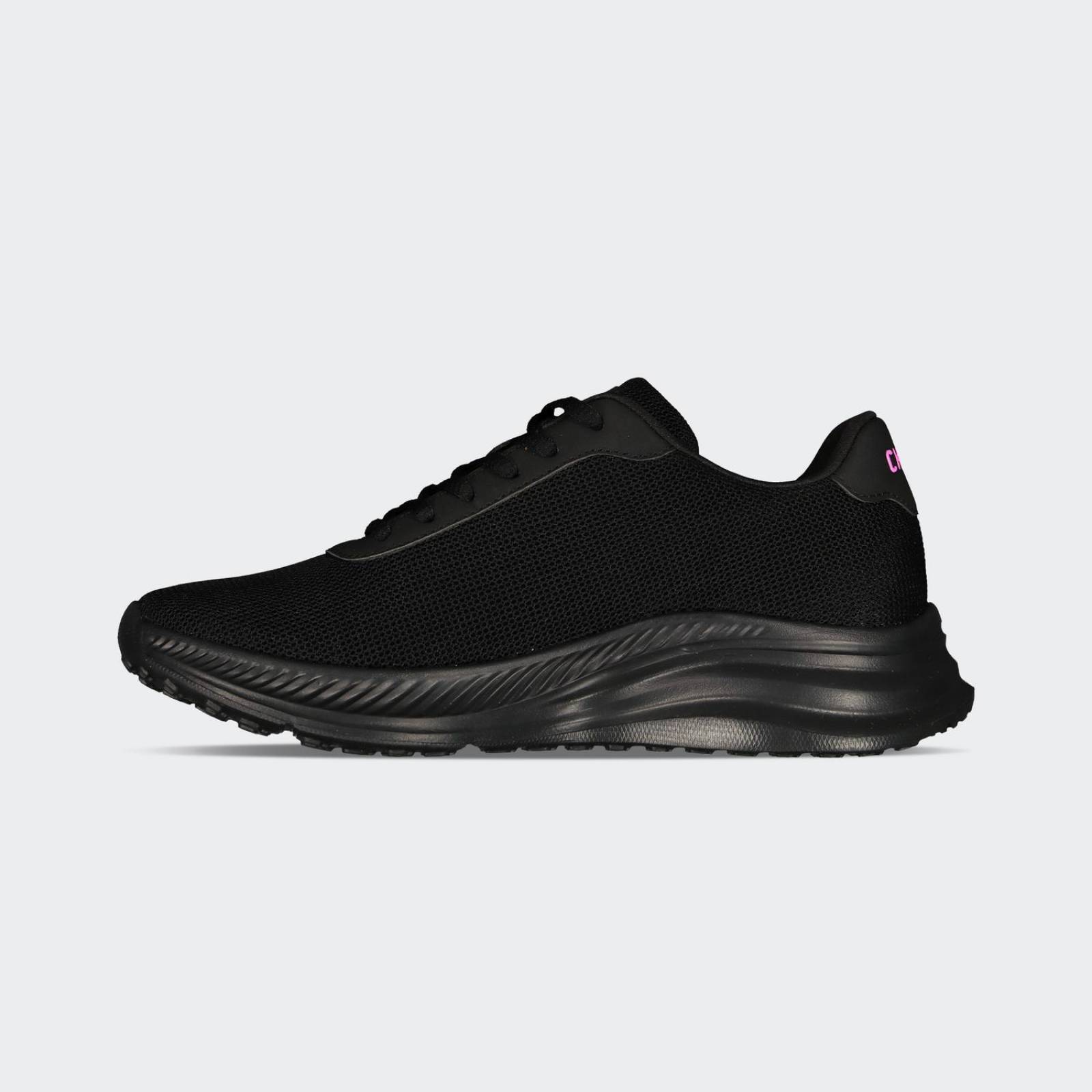 Tenis Charly Para Mujer Deportivos Para Correr Textil Negro 