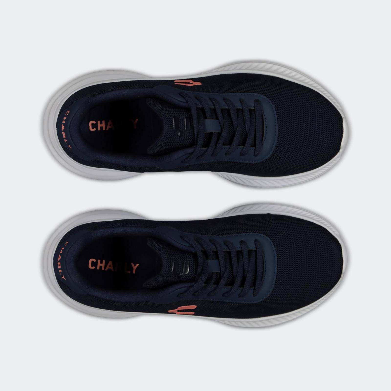 Tenis Charly Para Mujer Textil Azul Marino Moda Sport Urbano 