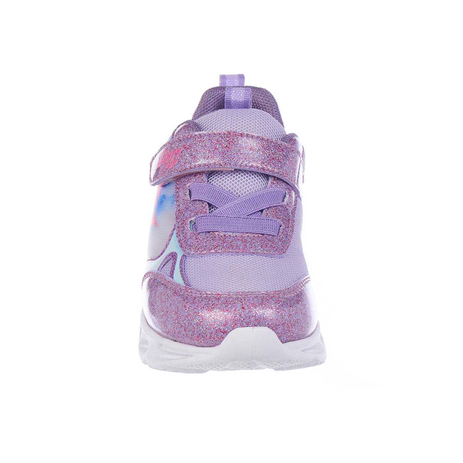 Tenis Paw Patrol Textil Lavanda Brillos Para Niñas 
