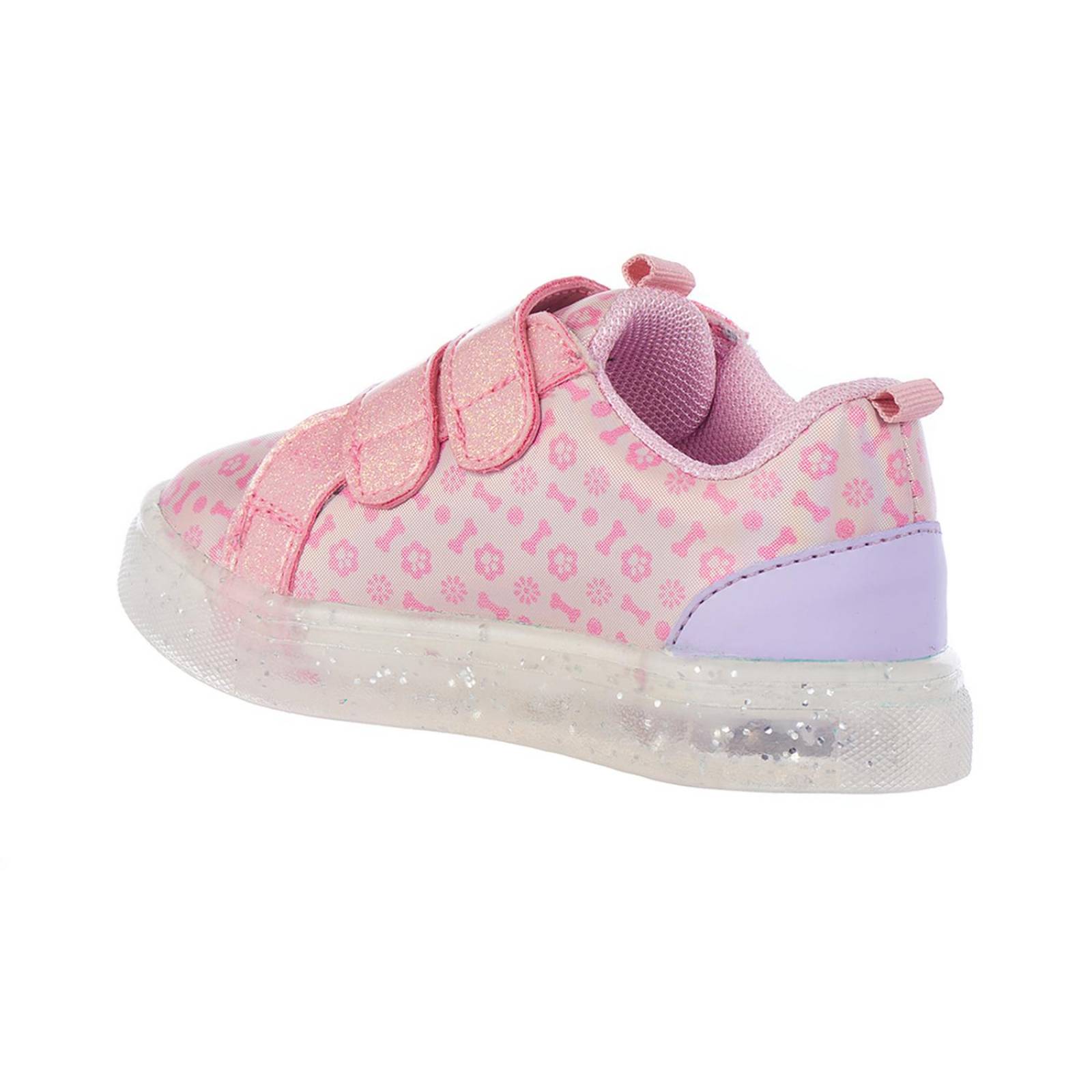 Tenis Paw Patrol Rosa Niñas Nickelodeon Tipo Piel Rosas 
