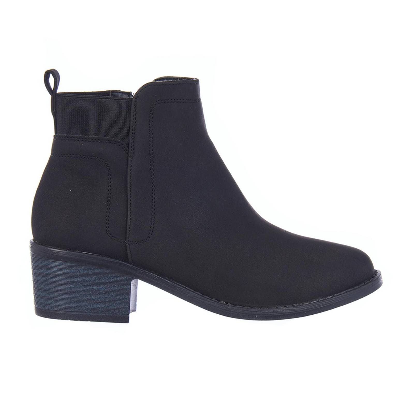 Botines Chelsea Mujer Juvenil Tacon Bajo Casuales 