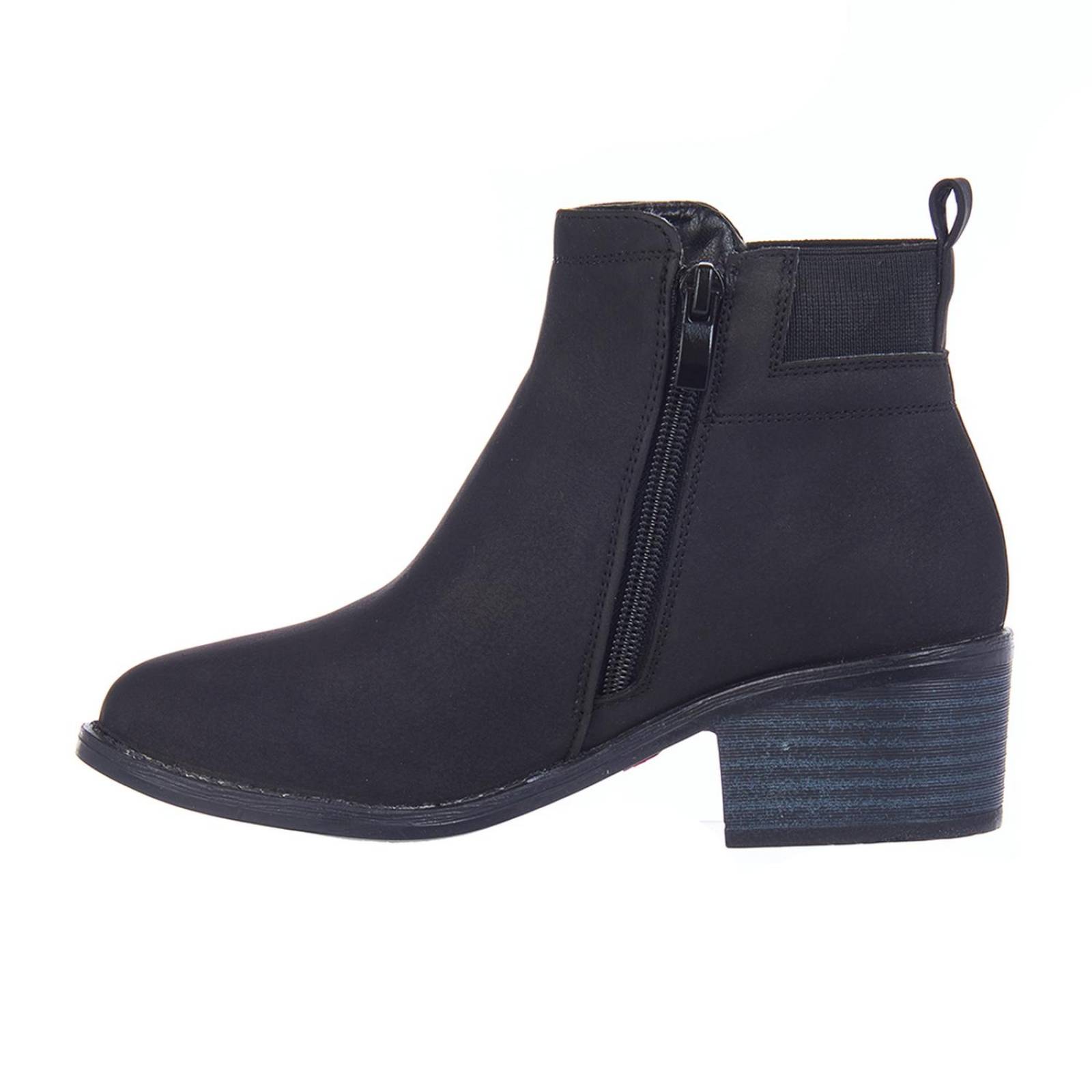 Botines Chelsea Mujer Juvenil Tacon Bajo Casuales 