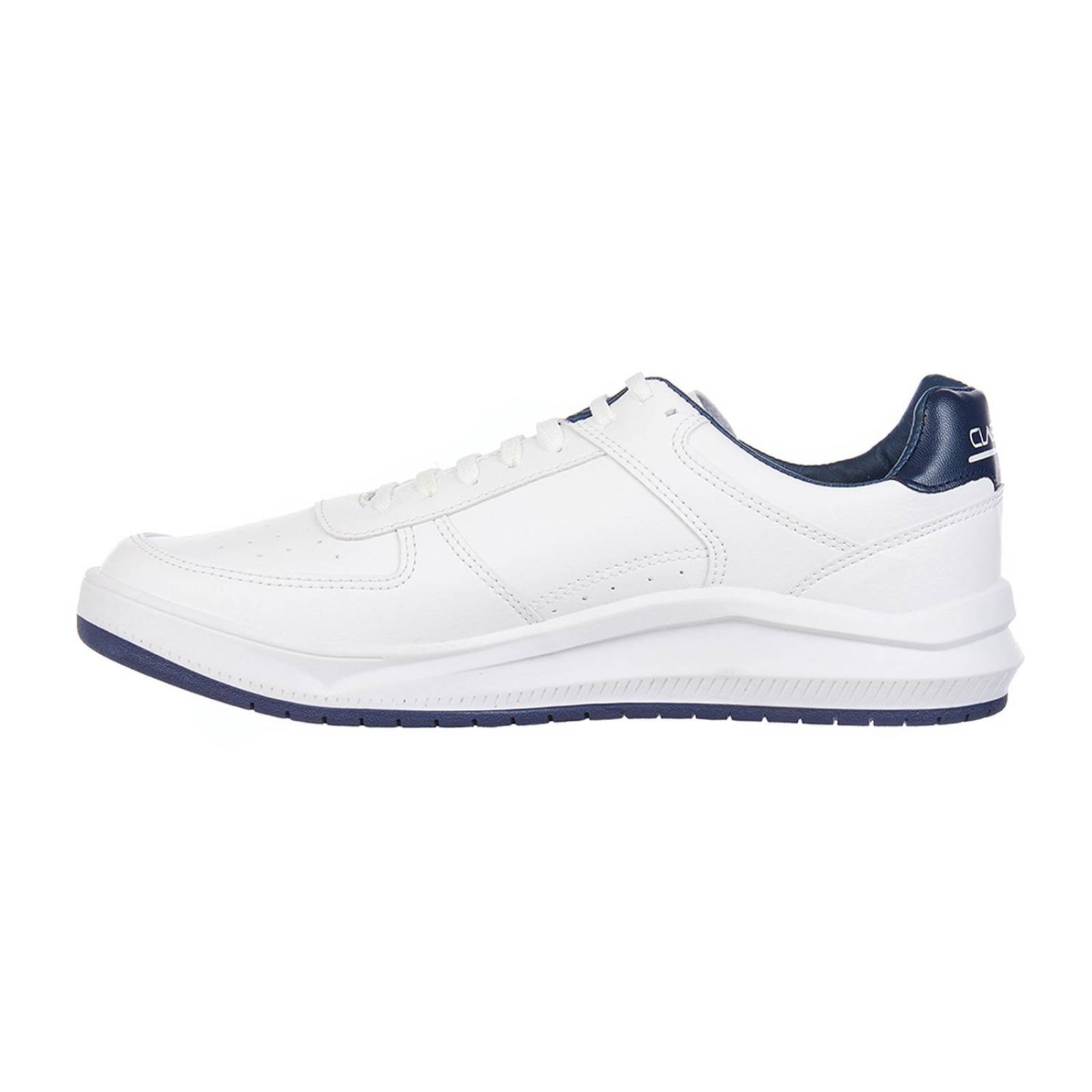 Tenis Blancos Lisos Hombre Casuales Básicos Cómodos