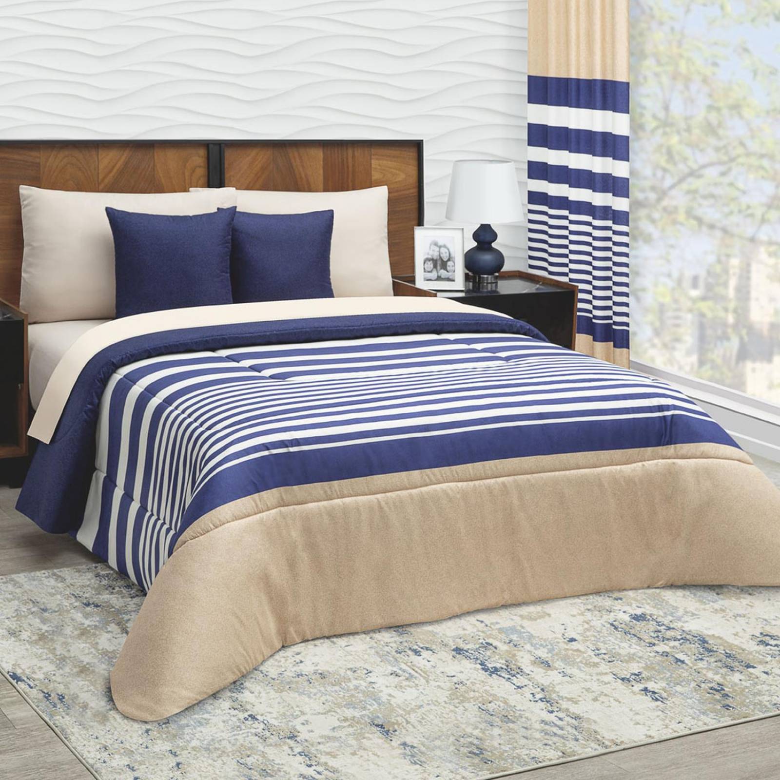 EDREDON ULTRASOFT KING SIZE CON SABANAS OVIEDO ULTRA SUAVE