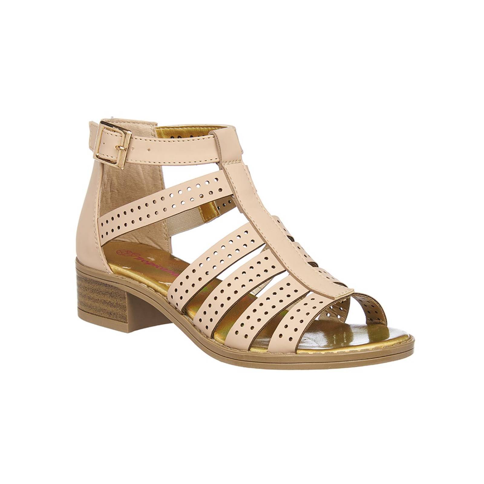 Sandalias Para Niñas Con Tacón Bajo Casuales Cómodos