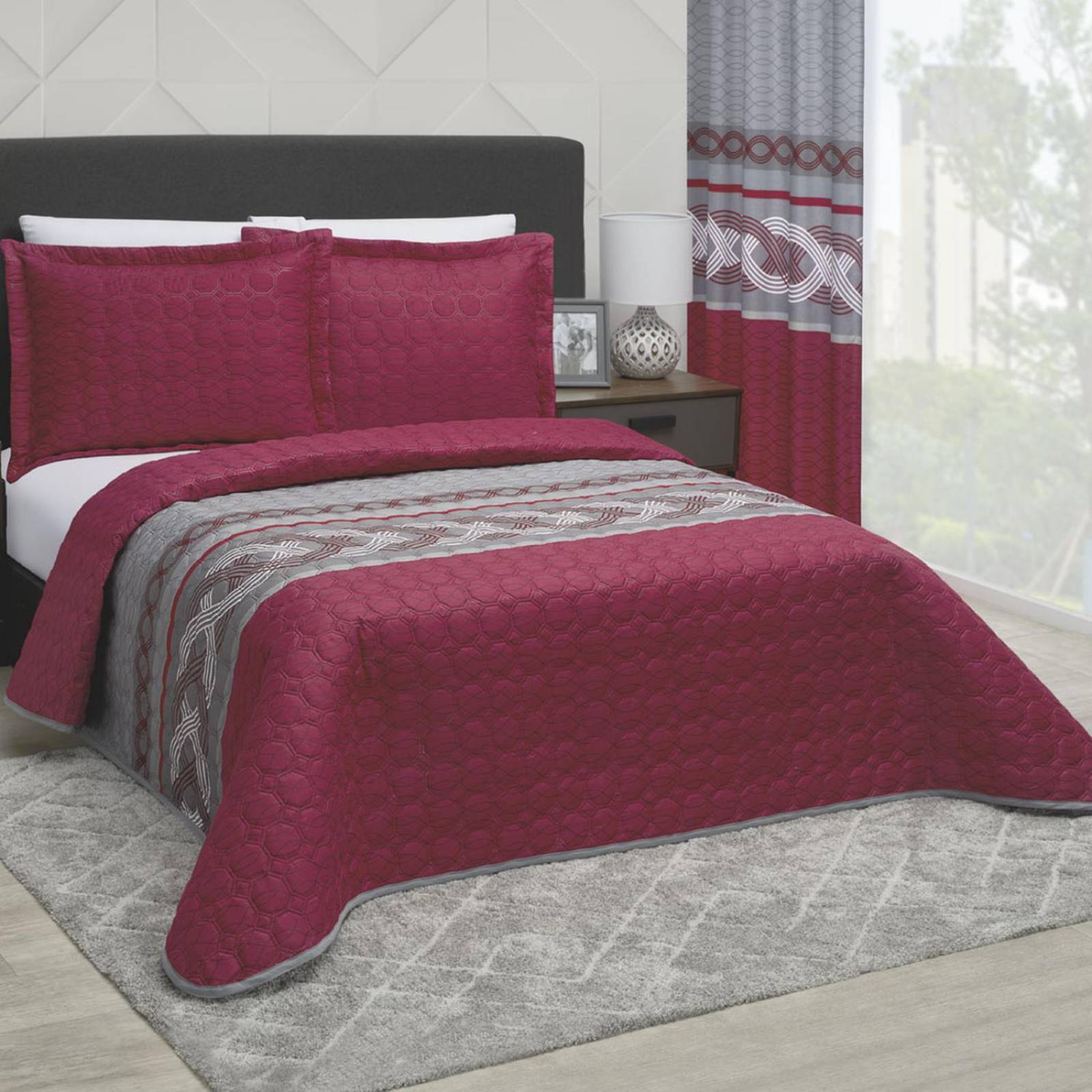 EDREDON ULTRASONICO KING SIZE CORUÑA DOBLE VISTA SUAVE 