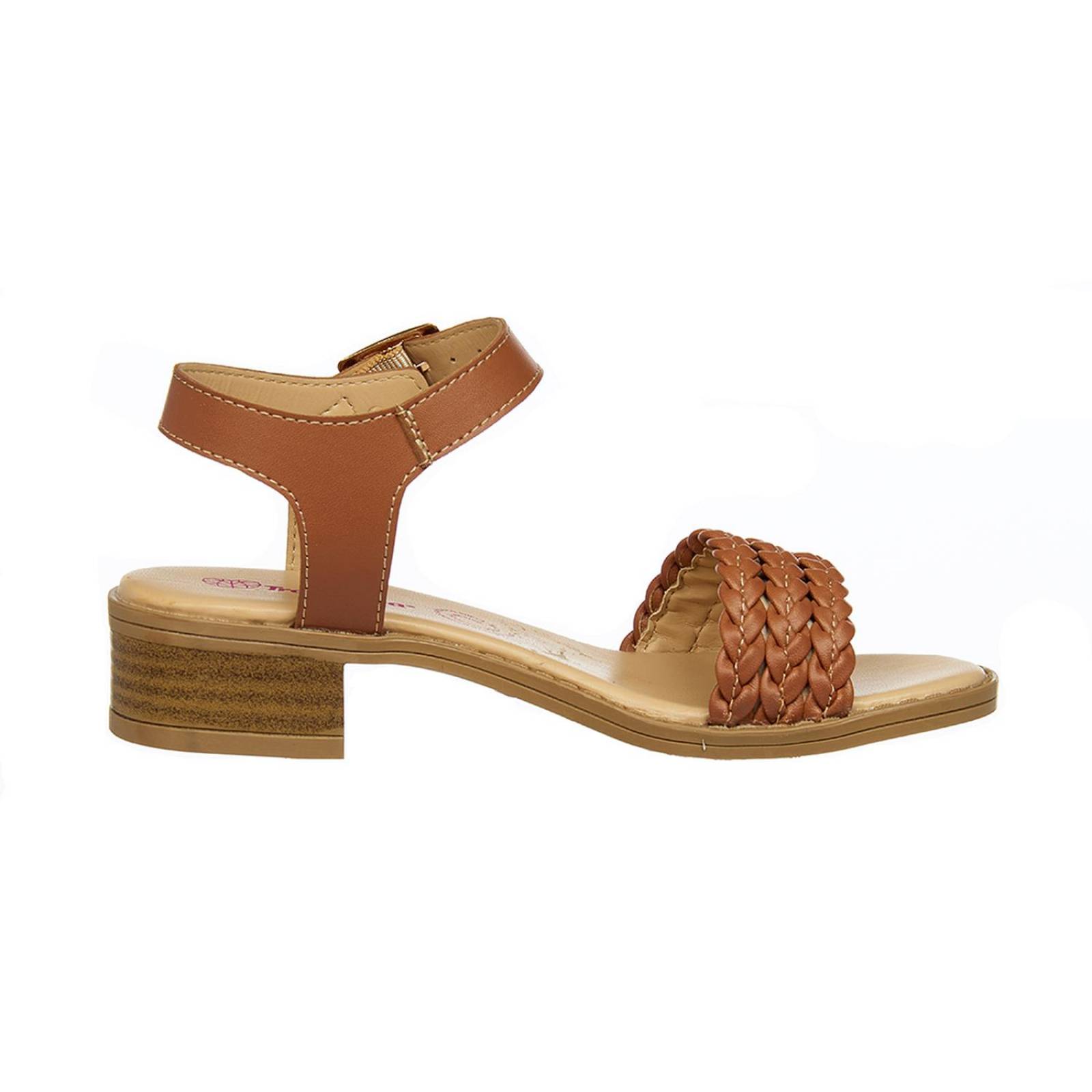 Sandalias Mujer Juvenil Con Tacón Moda Casual Verano