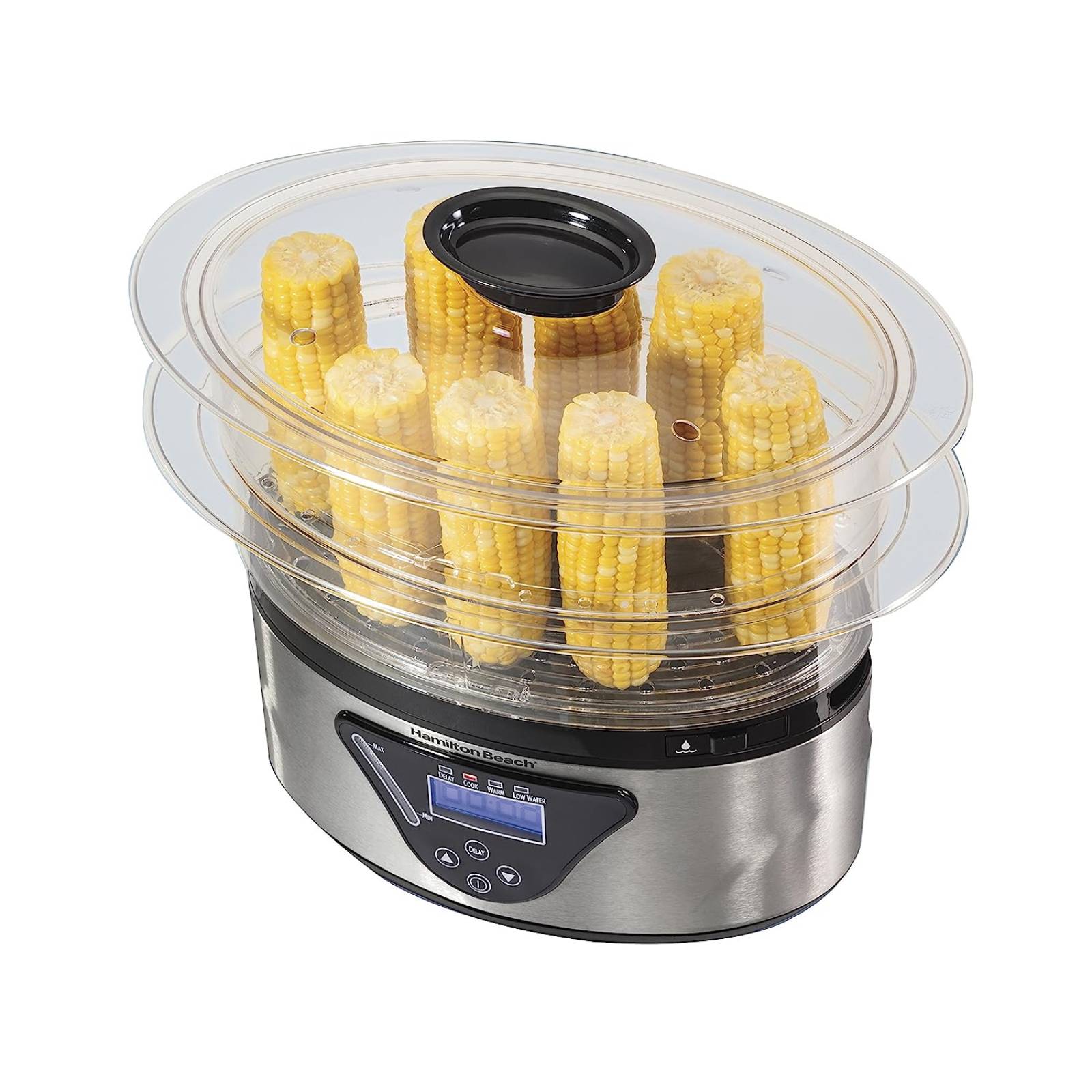 Vaporera digital capacidad de 5.2 litros apagado Automático Hamilton Beach