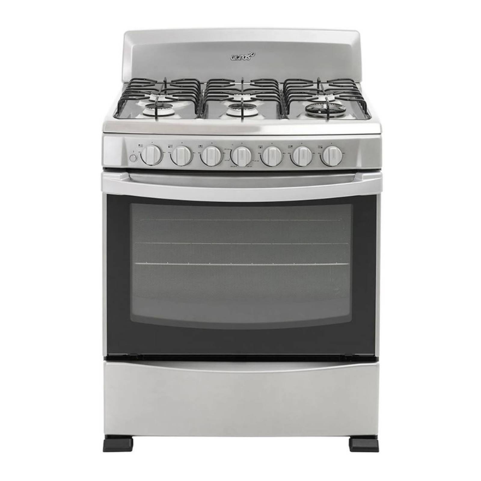 Estufa mod. af5434d 30" titanio enc. electrónico, cubierta de Acero Acros