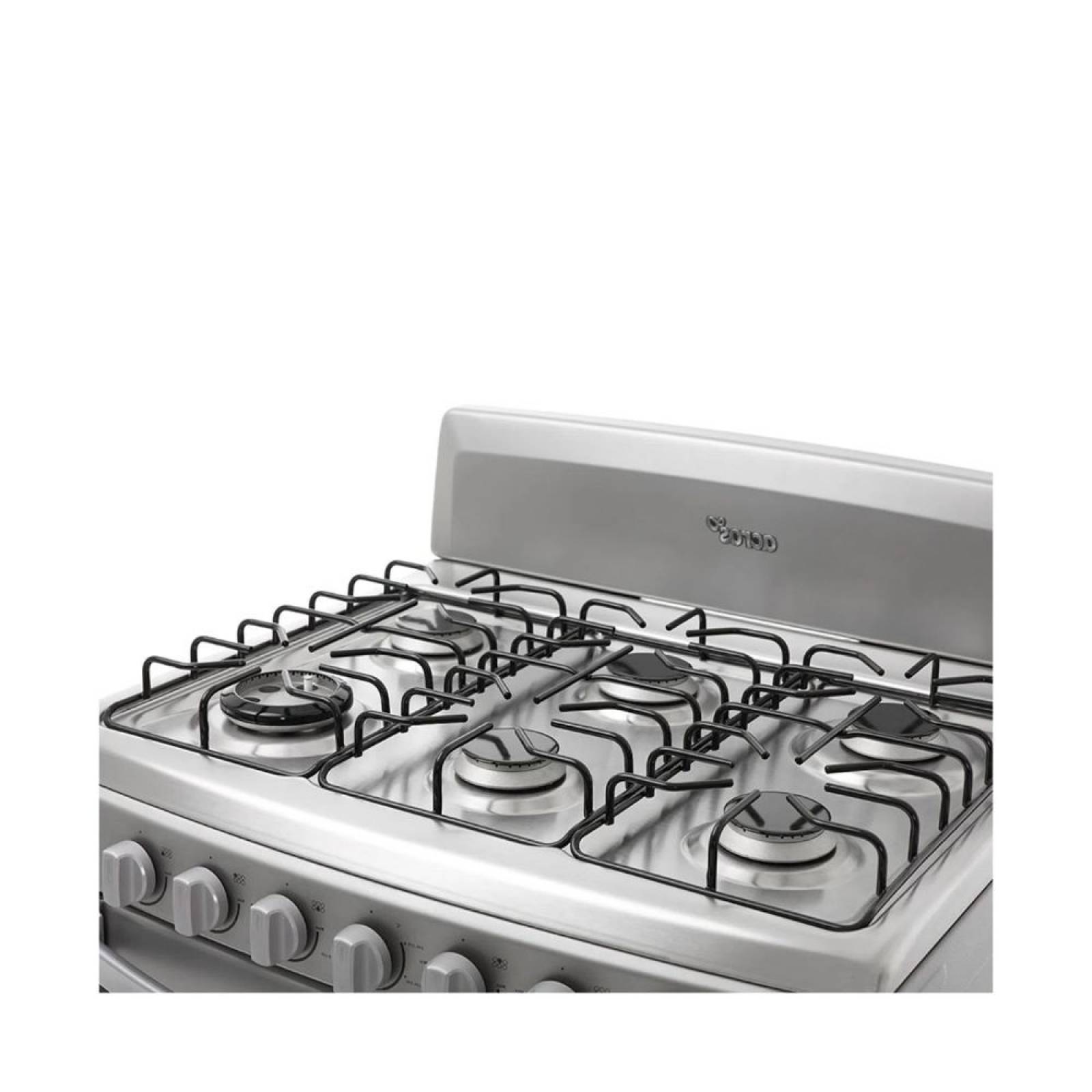 Estufa mod. af5434d 30" titanio enc. electrónico, cubierta de Acero Acros