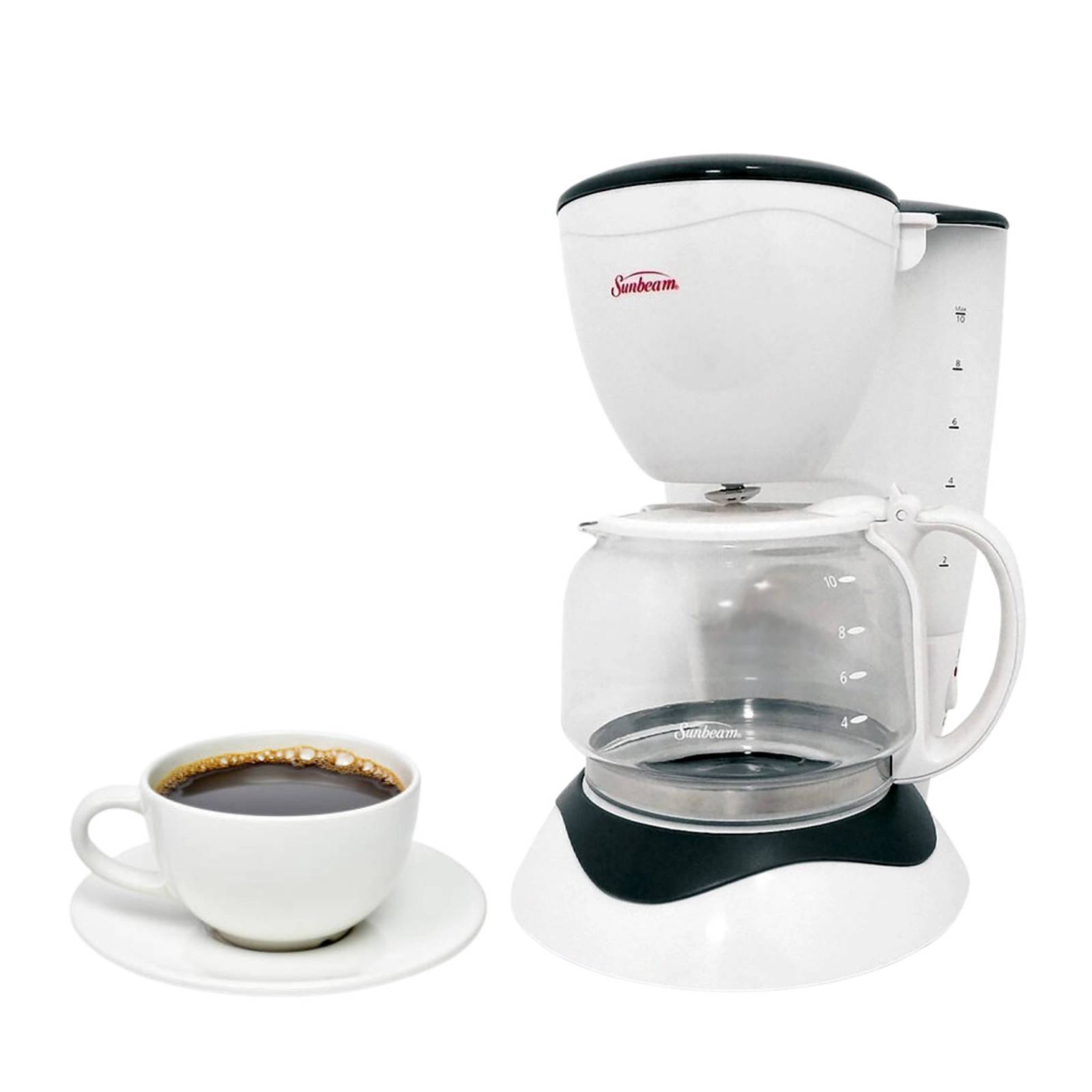 Cafetera de goteo 10 tazas marca Sunbeam