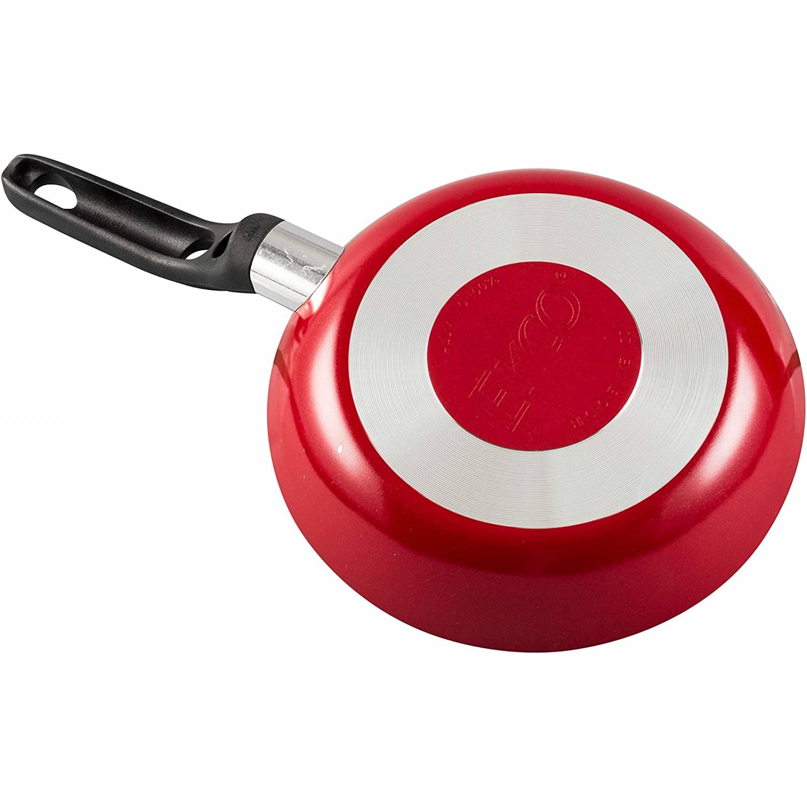 Juego de sartenes 3 pzas 20/24/30 3mm color rojo marca Ecko 84981