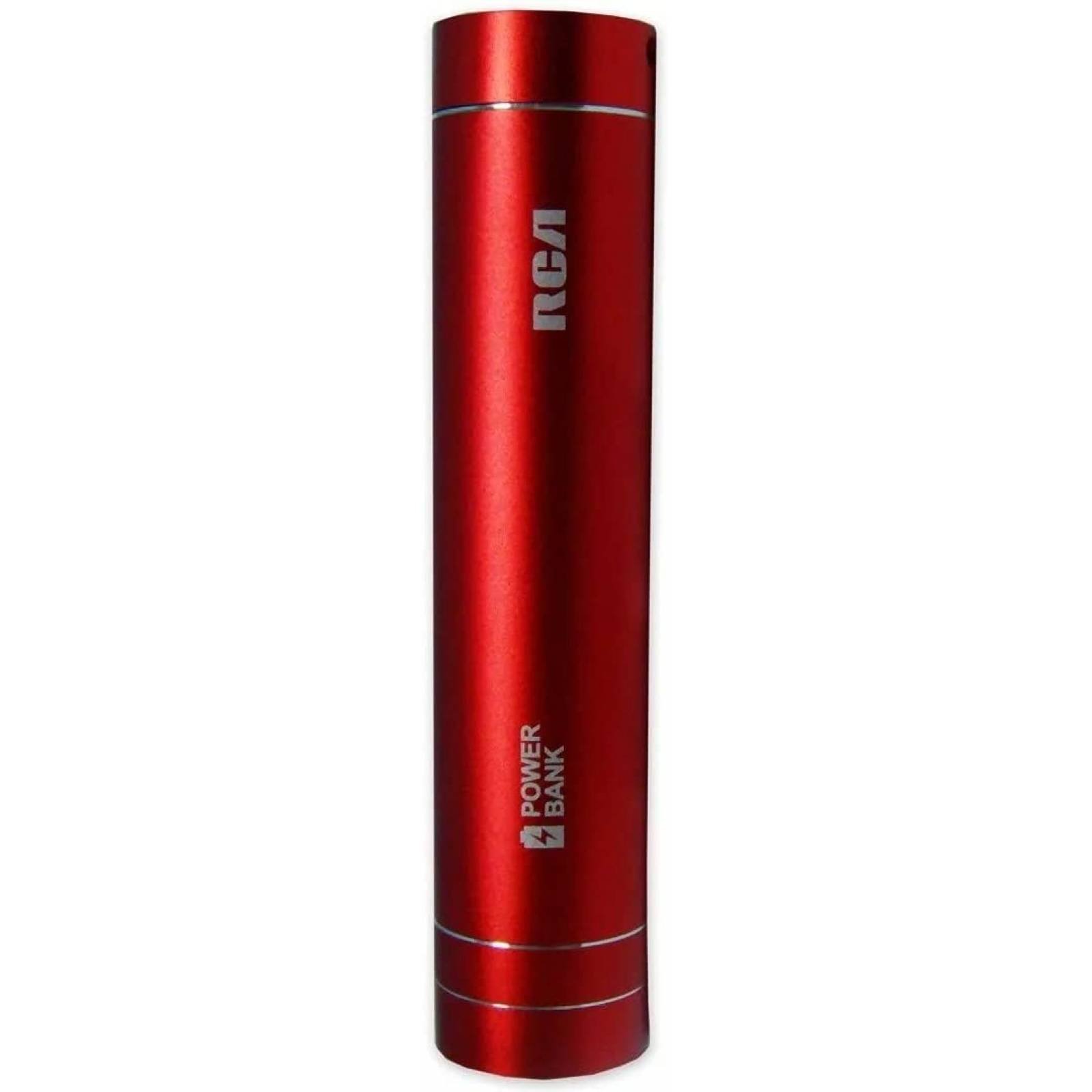 Batería de respaldo p/celular 2600 Mah color rojo marca Rca