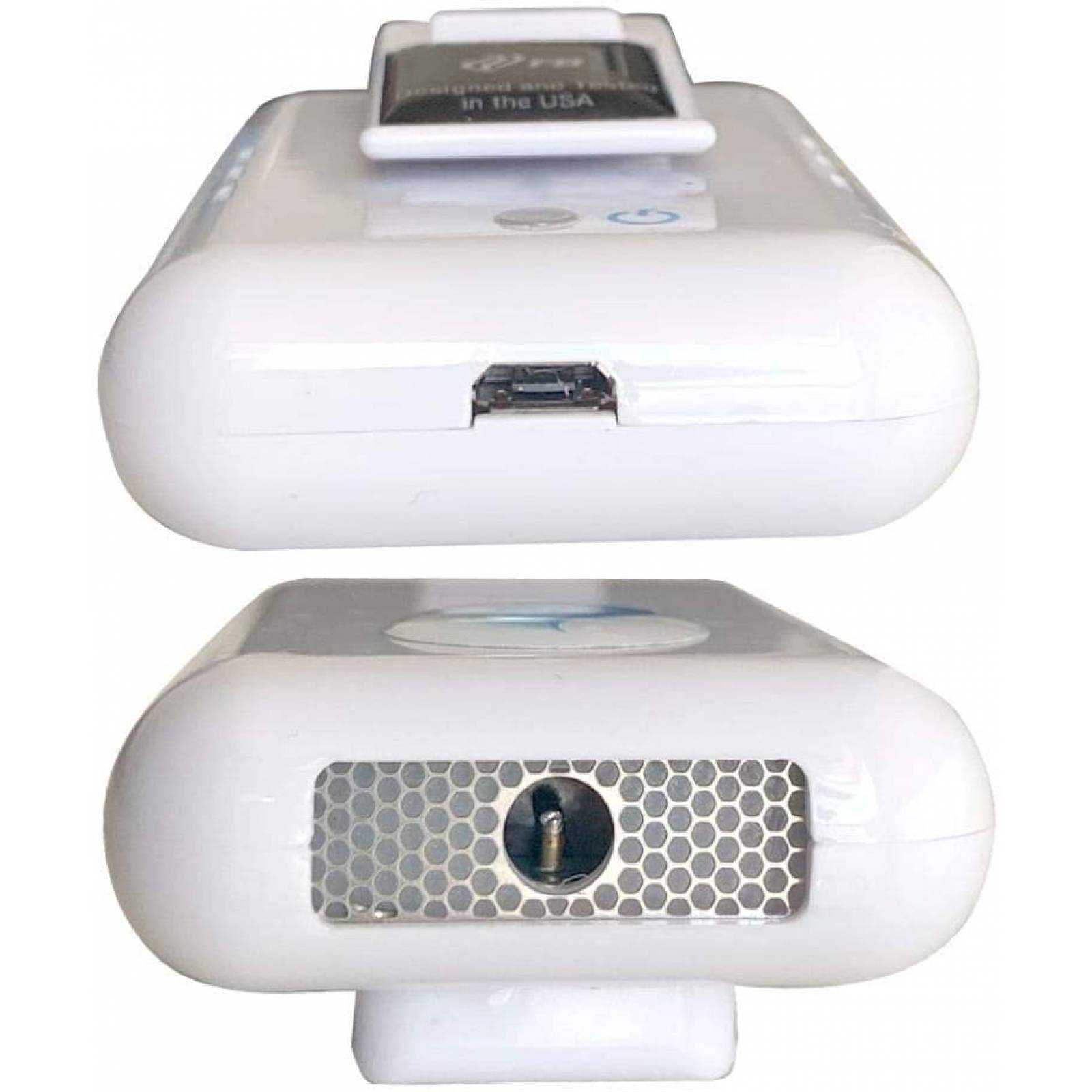 Pure Air Purificador de Aire Personal, FB, Mask, Sistema Personal de Purificación de Aire y Eliminación de Bacterias y Virus, Blanco