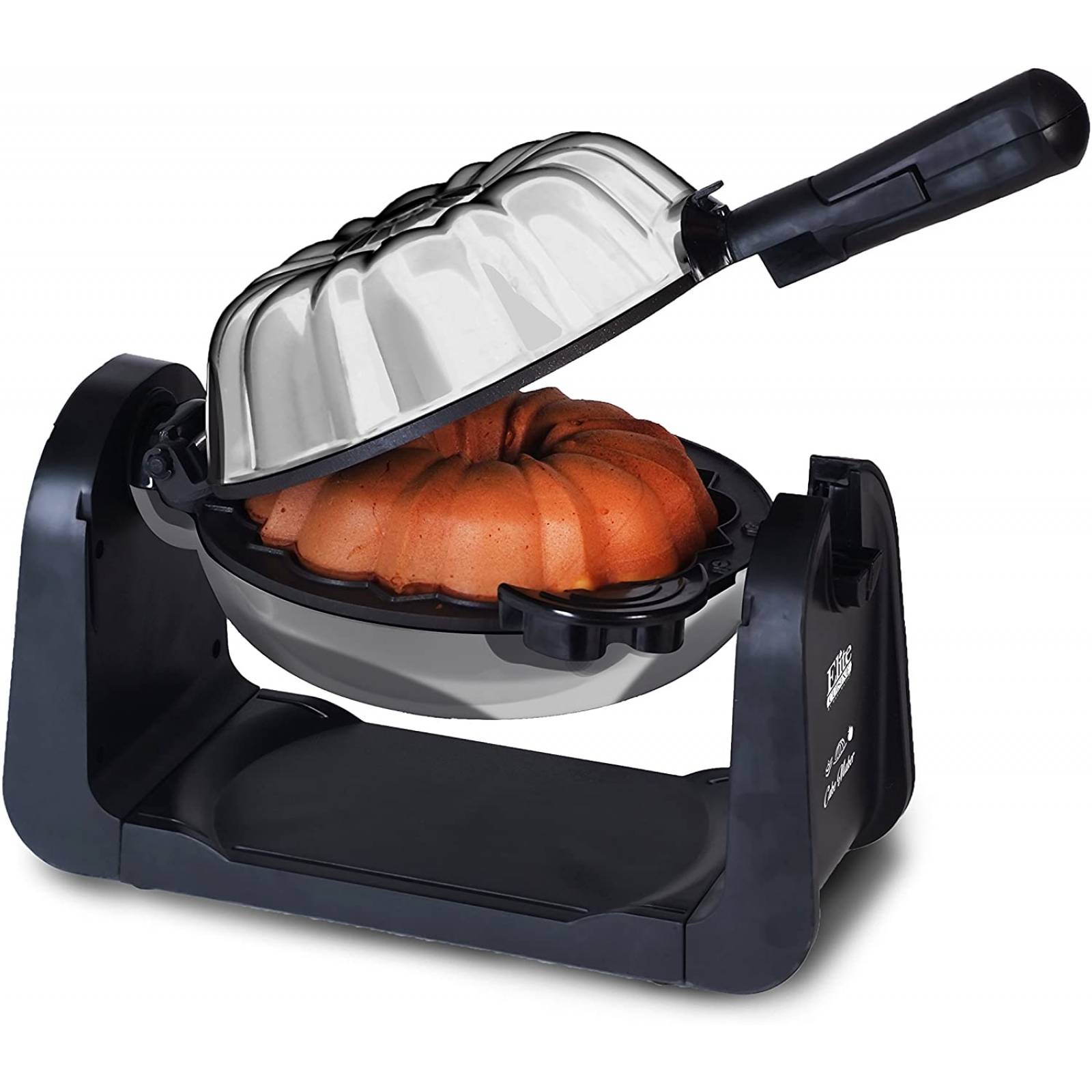 Máquina Giratoria Para Hacer Pasteles Con Superficie Antiadherente Elite Cuisine ECM-2919