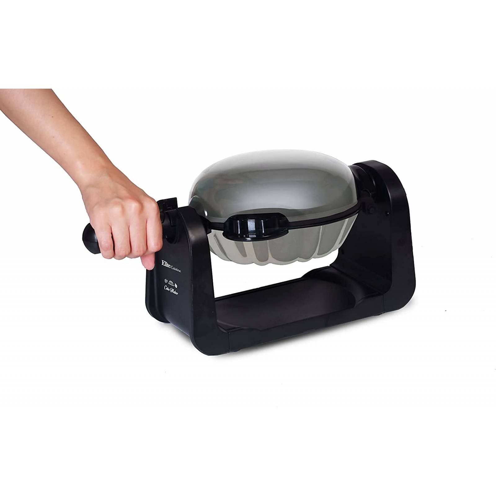 Máquina Giratoria Para Hacer Pasteles Con Superficie Antiadherente Elite Cuisine ECM-2919