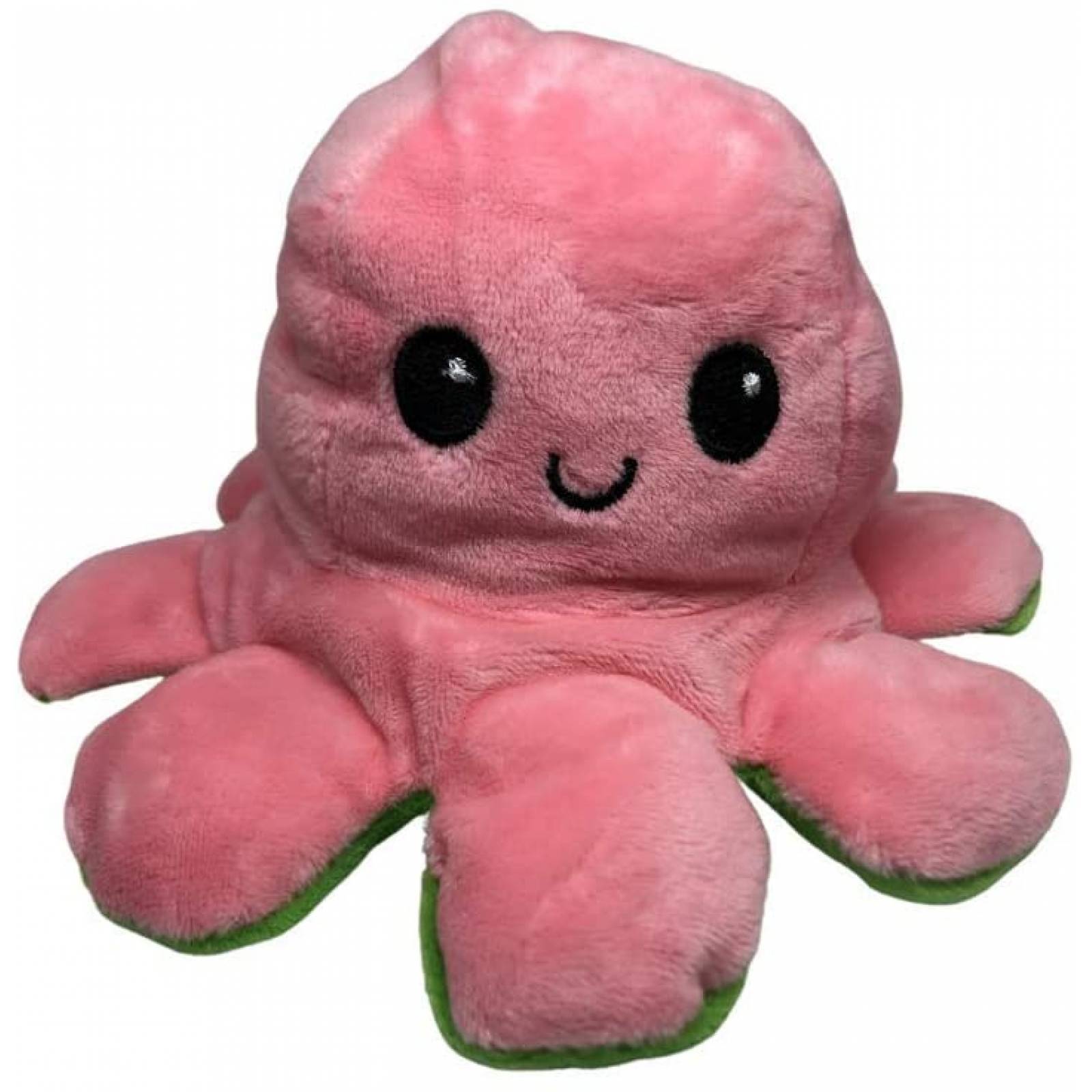 Pulpos de Peluche Reversibles Marca Bonalto (Rosa/Verde)