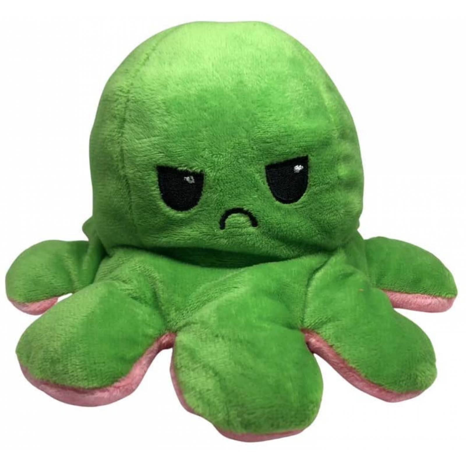 Pulpos de Peluche Reversibles Marca Bonalto (Rosa/Verde)