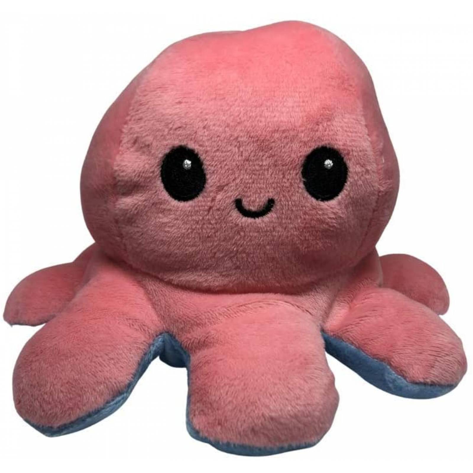 Pulpos de Peluche Reversibles Marca Bonalto (Rosa/Azul Claro)