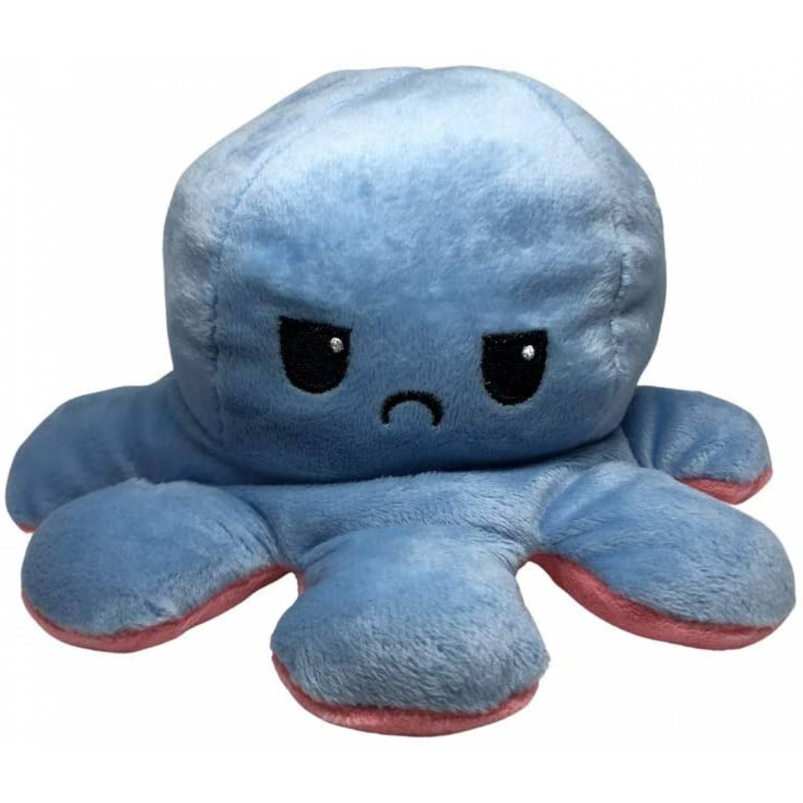 Pulpos de Peluche Reversibles Marca Bonalto (Rosa/Azul Claro)