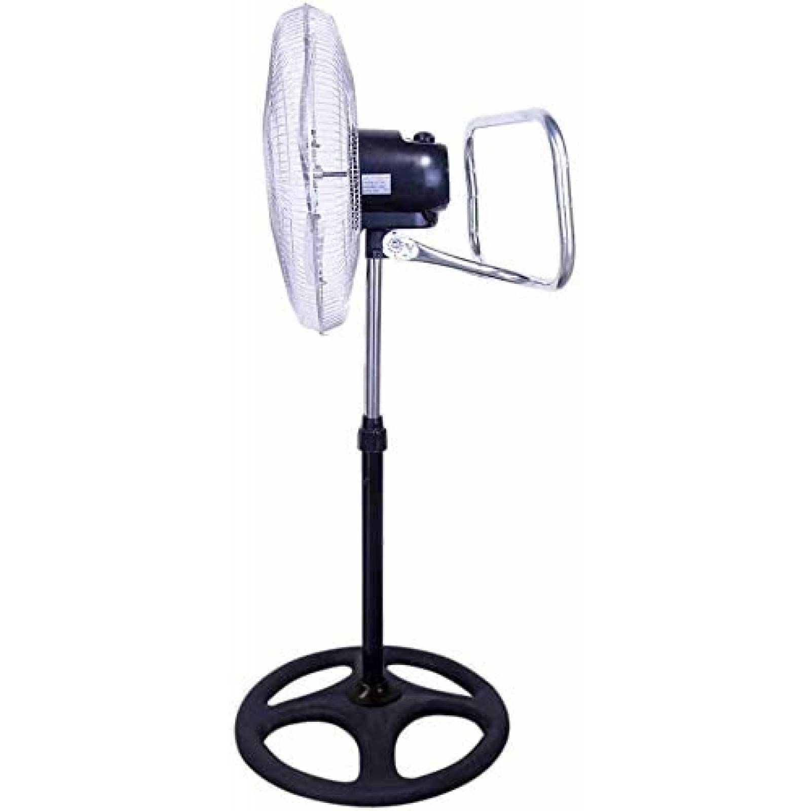 Mega Fire Ventilador 3 en 1 Metálico 3 Posiciones (Plata)