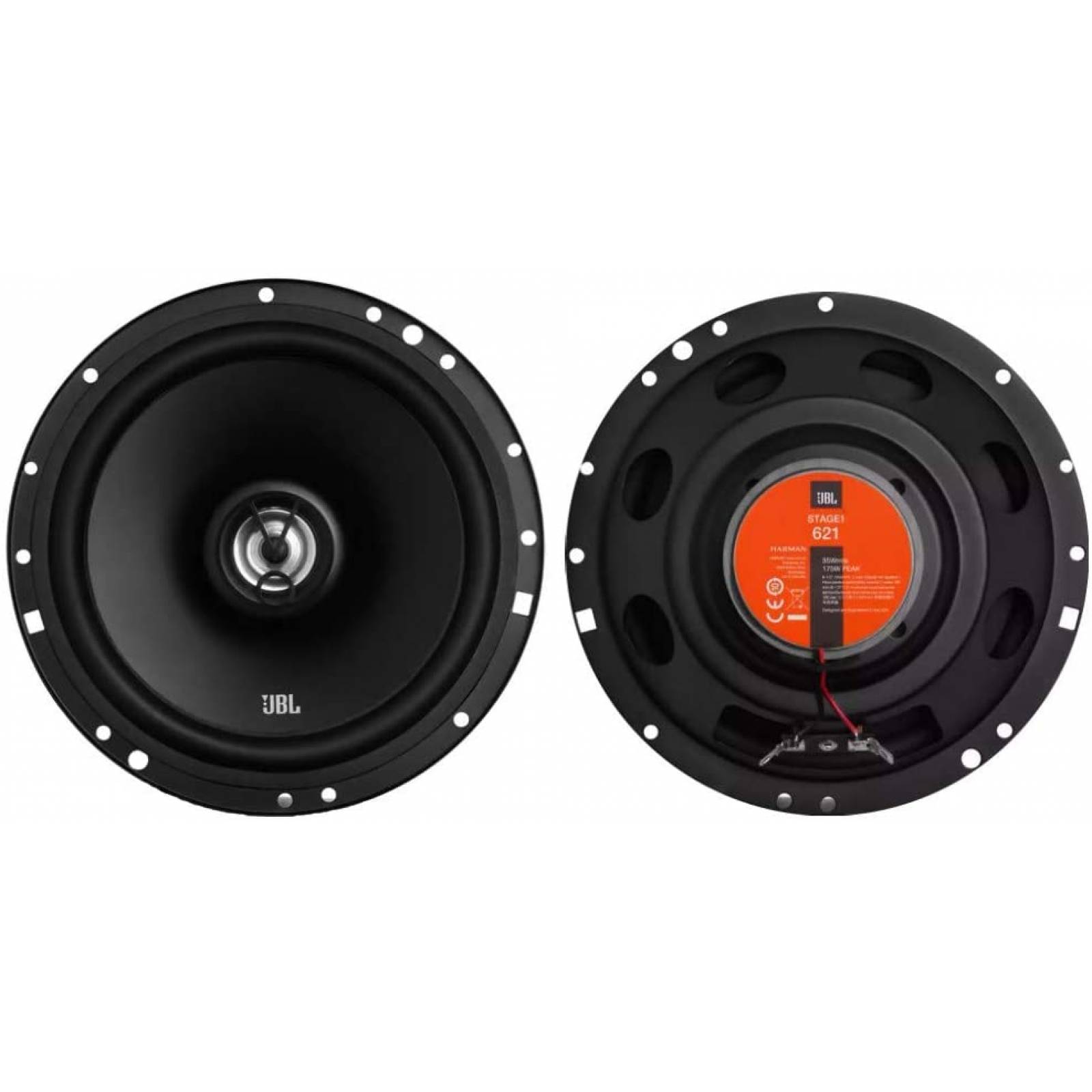 Juego de bocinas 6.5", 2 vías marca JBL