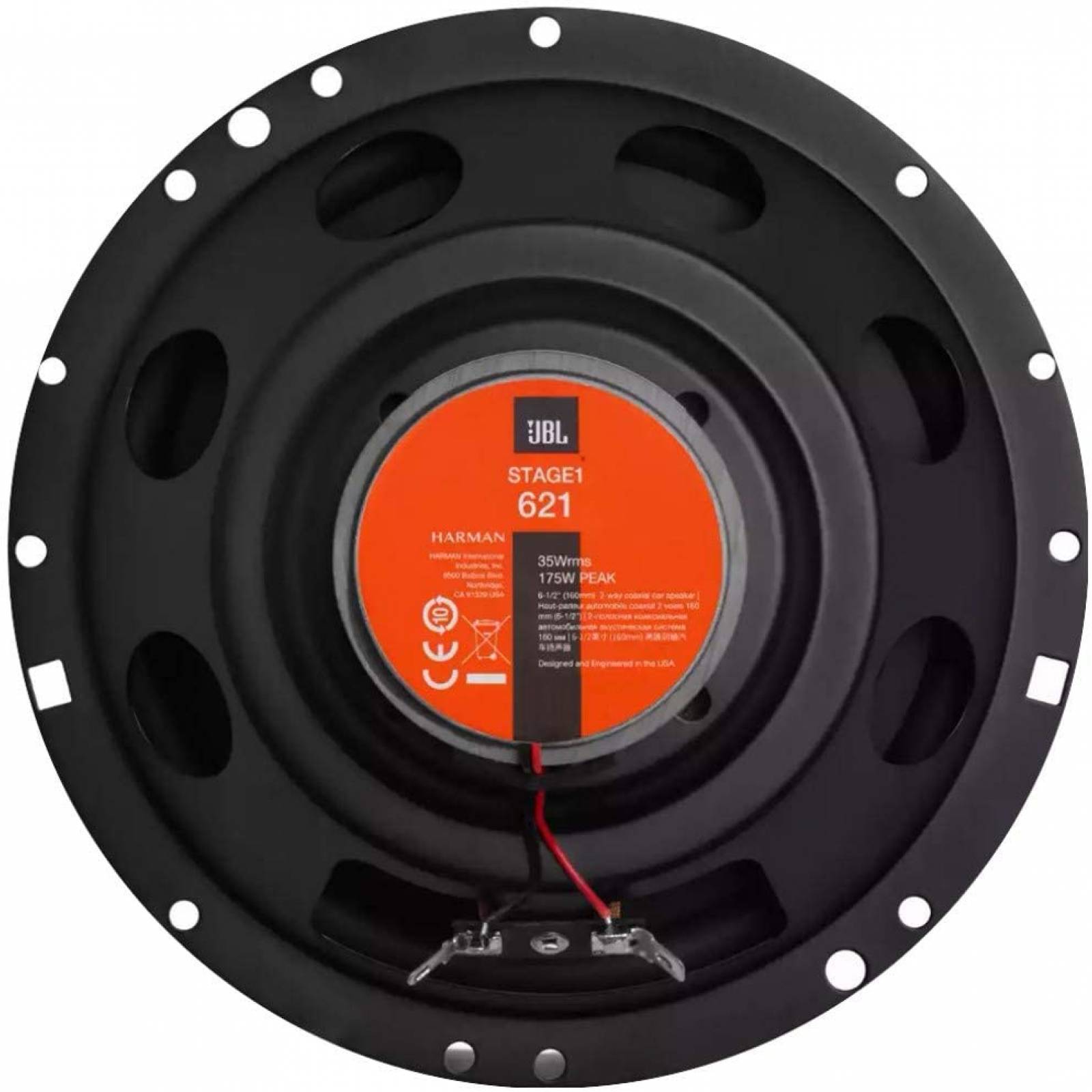 Juego de bocinas 6.5", 2 vías marca JBL