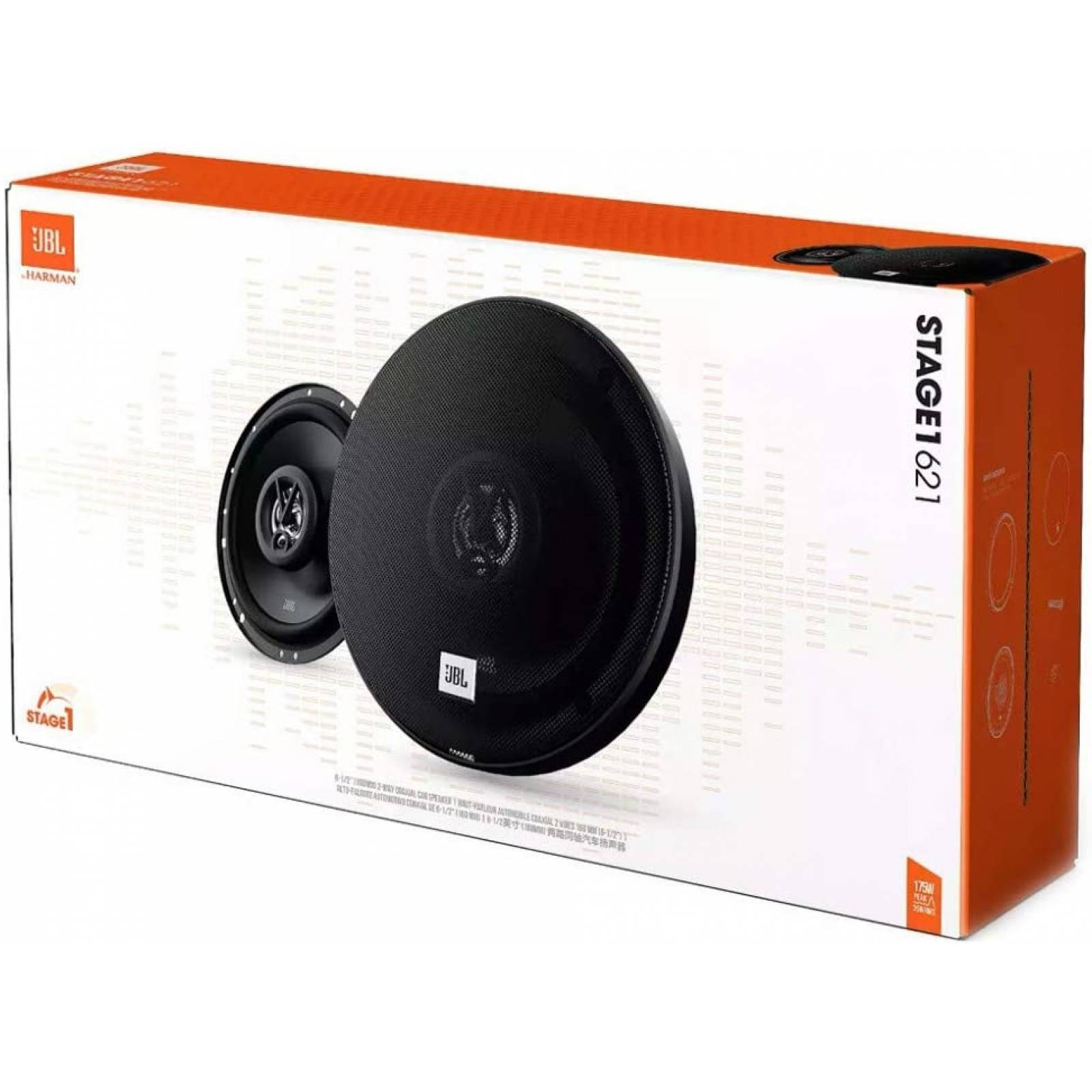 Juego de bocinas 6.5", 2 vías marca JBL